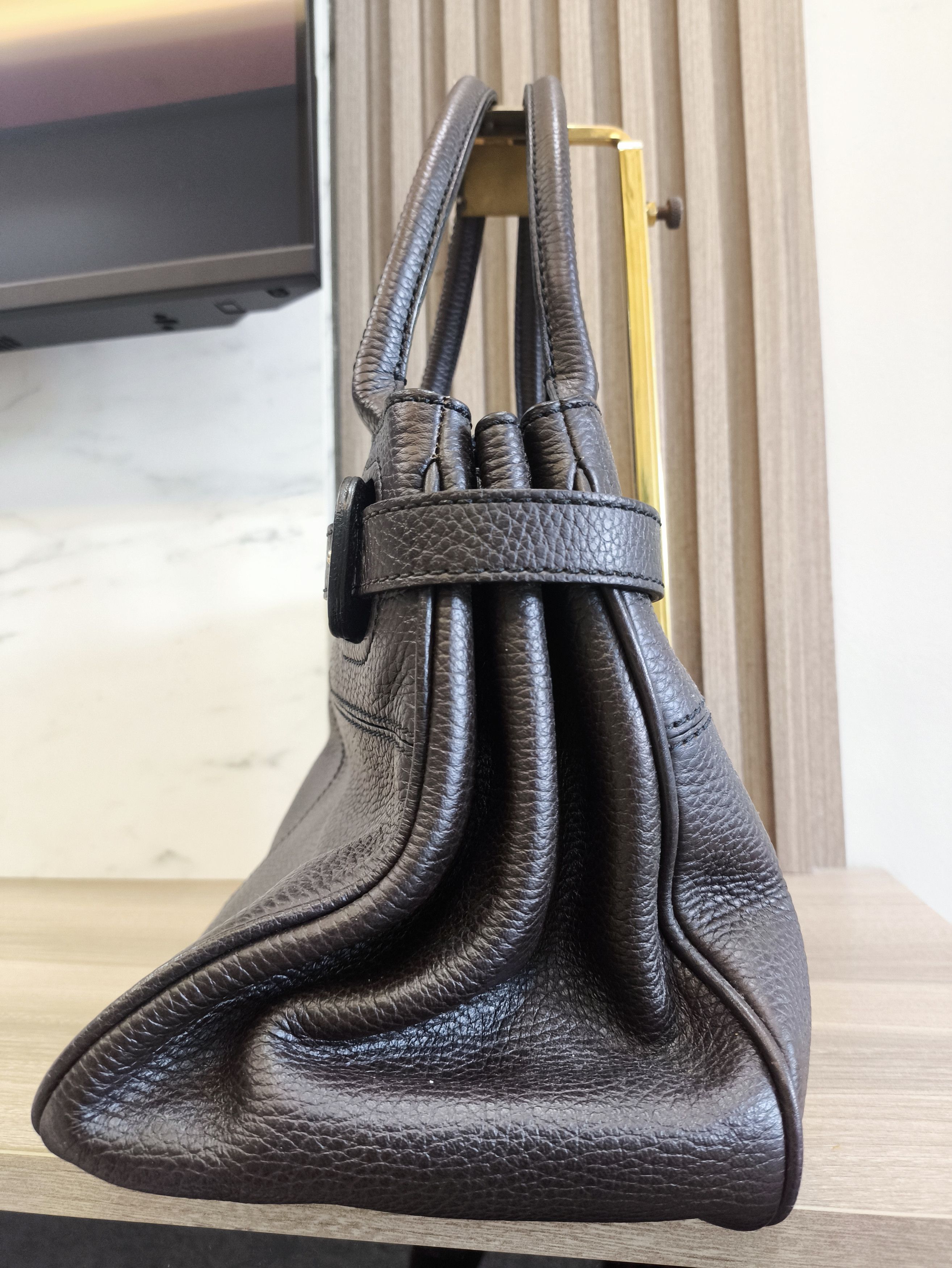 Tod's Tod's Fully Leather Brown Handbag Size ONE SIZE - 2 Thumbnail