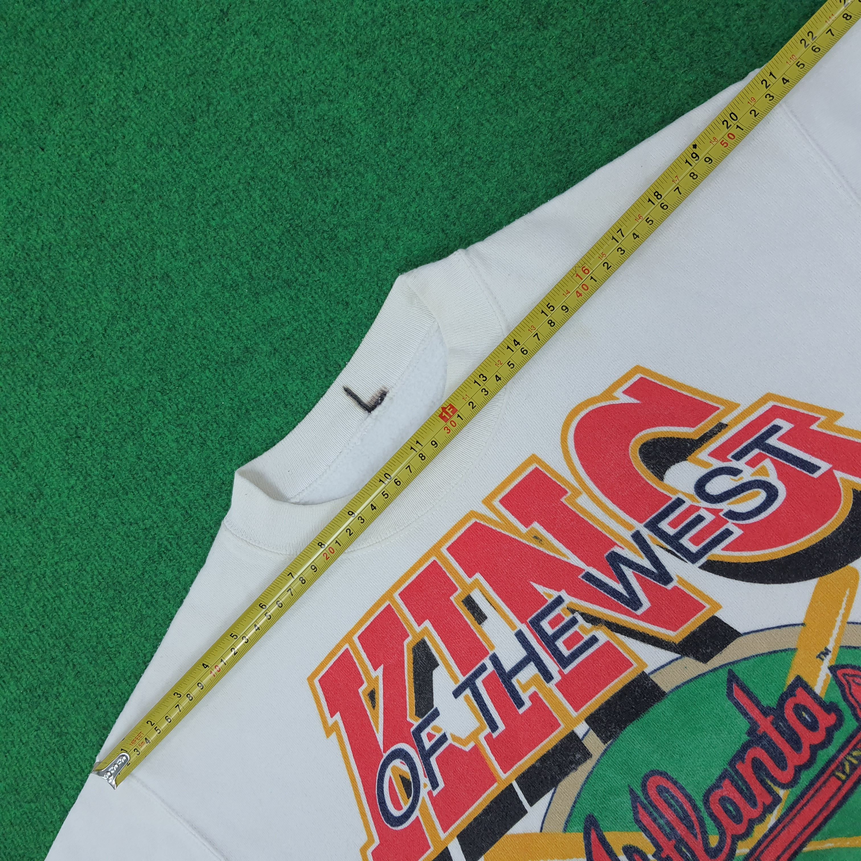 Issey Miyake Vintage Atlanta Braves 90s MLB Sports Sweatshirt C255N7 Size US M / EU 48-50 / 2 - 7 Thumbnail