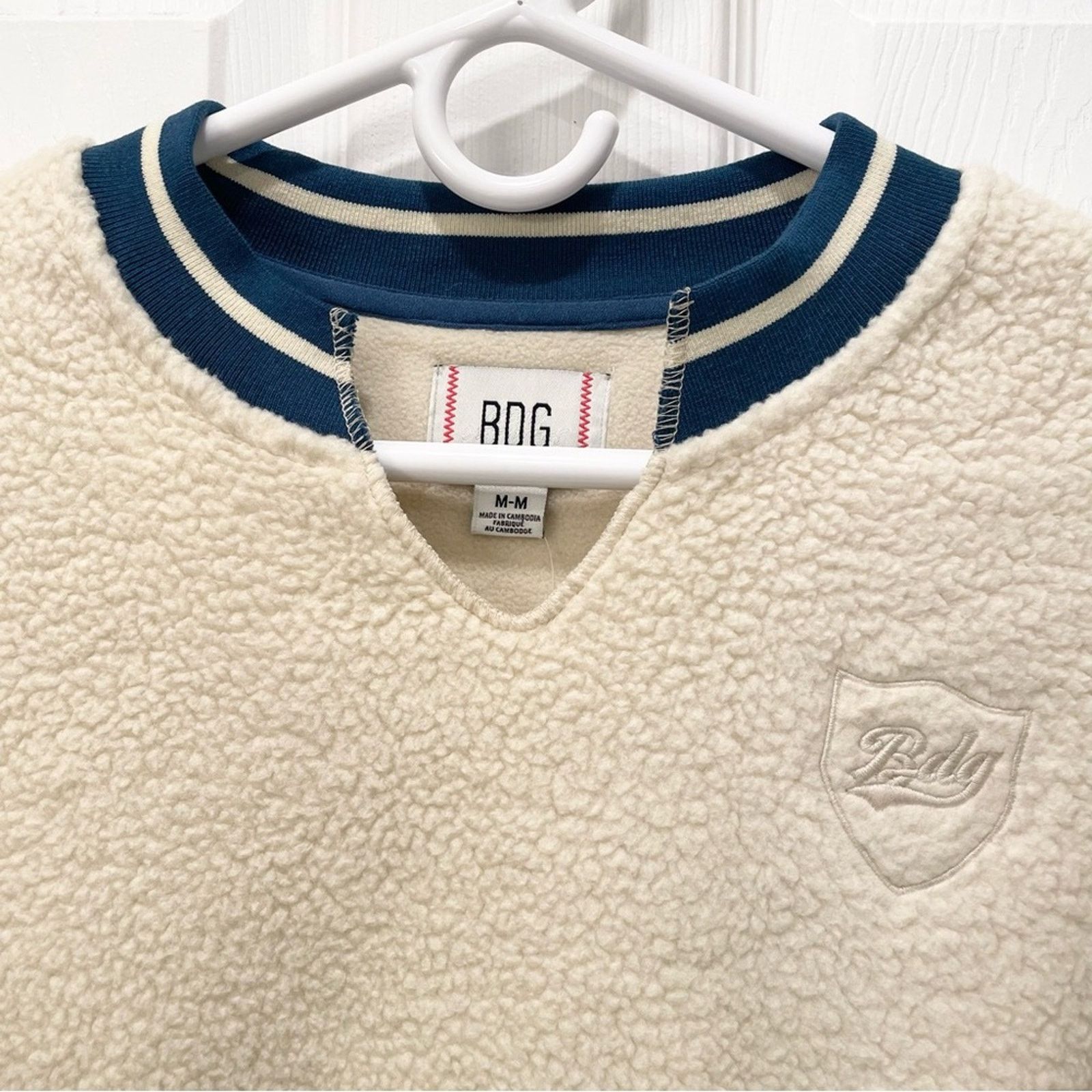 Bdg Urban Outfitters BDG Collins Fleece Pullover Sweatshirt M Size M / US 6-8 / IT 42-44 - 3 Thumbnail