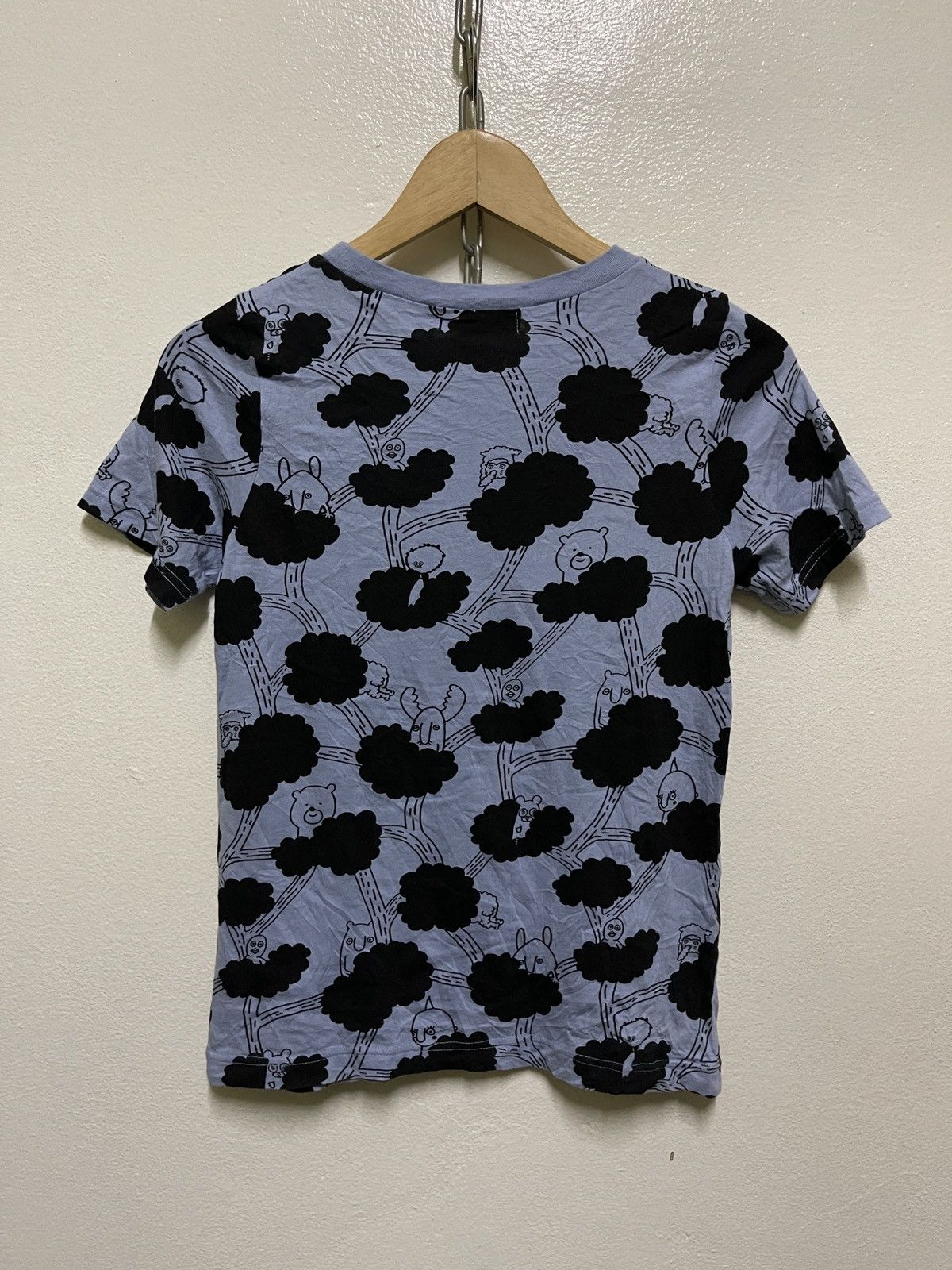 Issey Miyake × Japanese Brand × Ne-Net Ne-net Full Print T Shirt Size M / US 6-8 / IT 42-44 - 7 Thumbnail