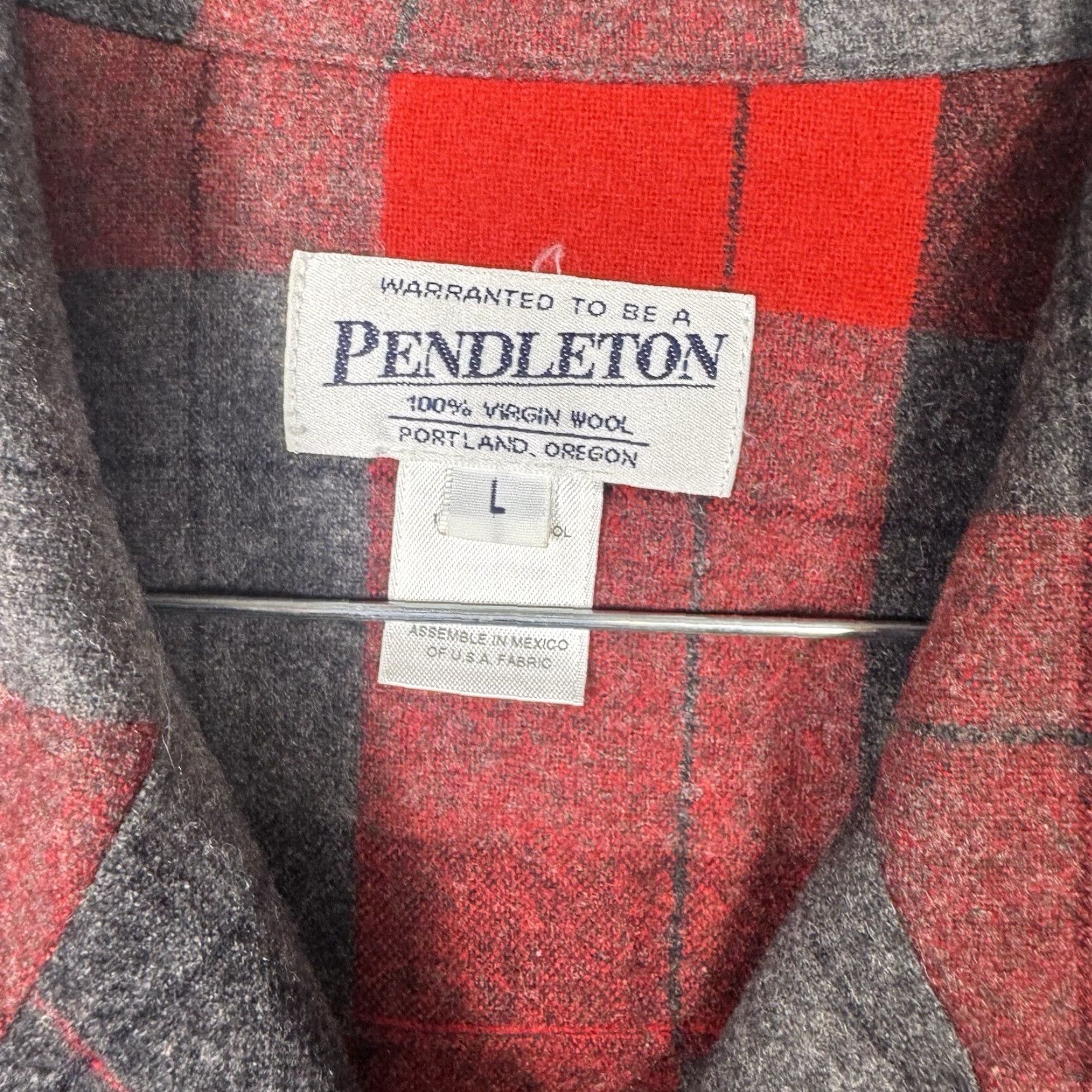Pendleton VINTAGE Pendleton 49er Jacket Womens L Board Shirt Wool Limited Edition Jacket Size L / US 10 / IT 46 - 5 Thumbnail