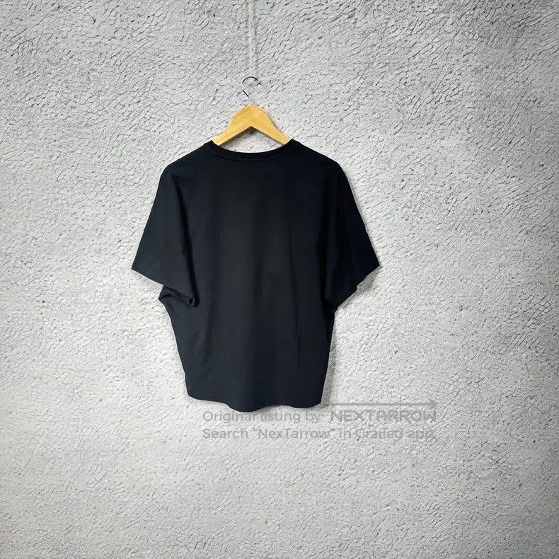 Loewe Solid Color Batwing Sleeve Short Sleeve T-Shirt - Bl