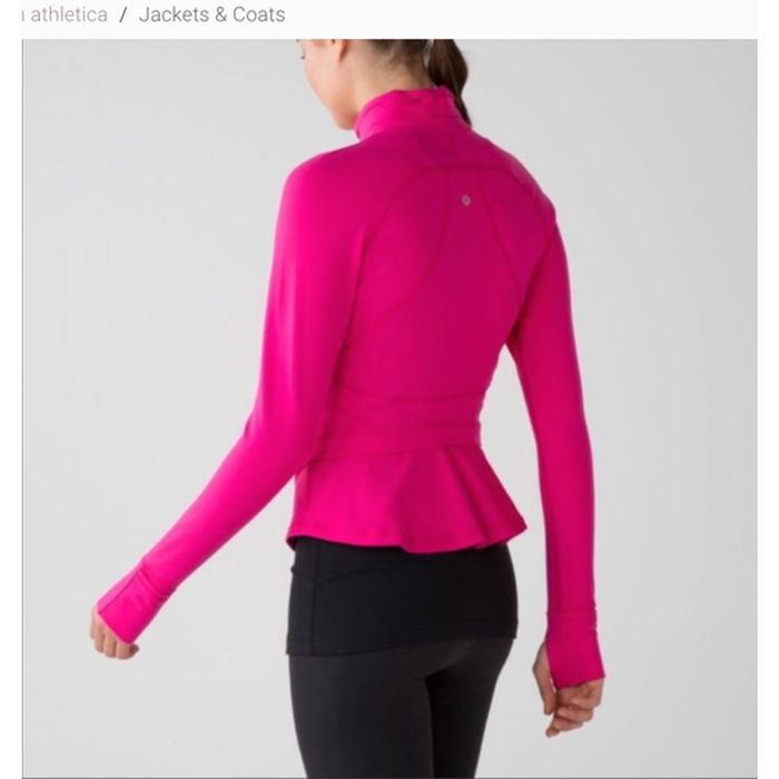 lululemon athletica, Jackets & Coats, Hot Pink Lululemon Define Jacket  Size 6