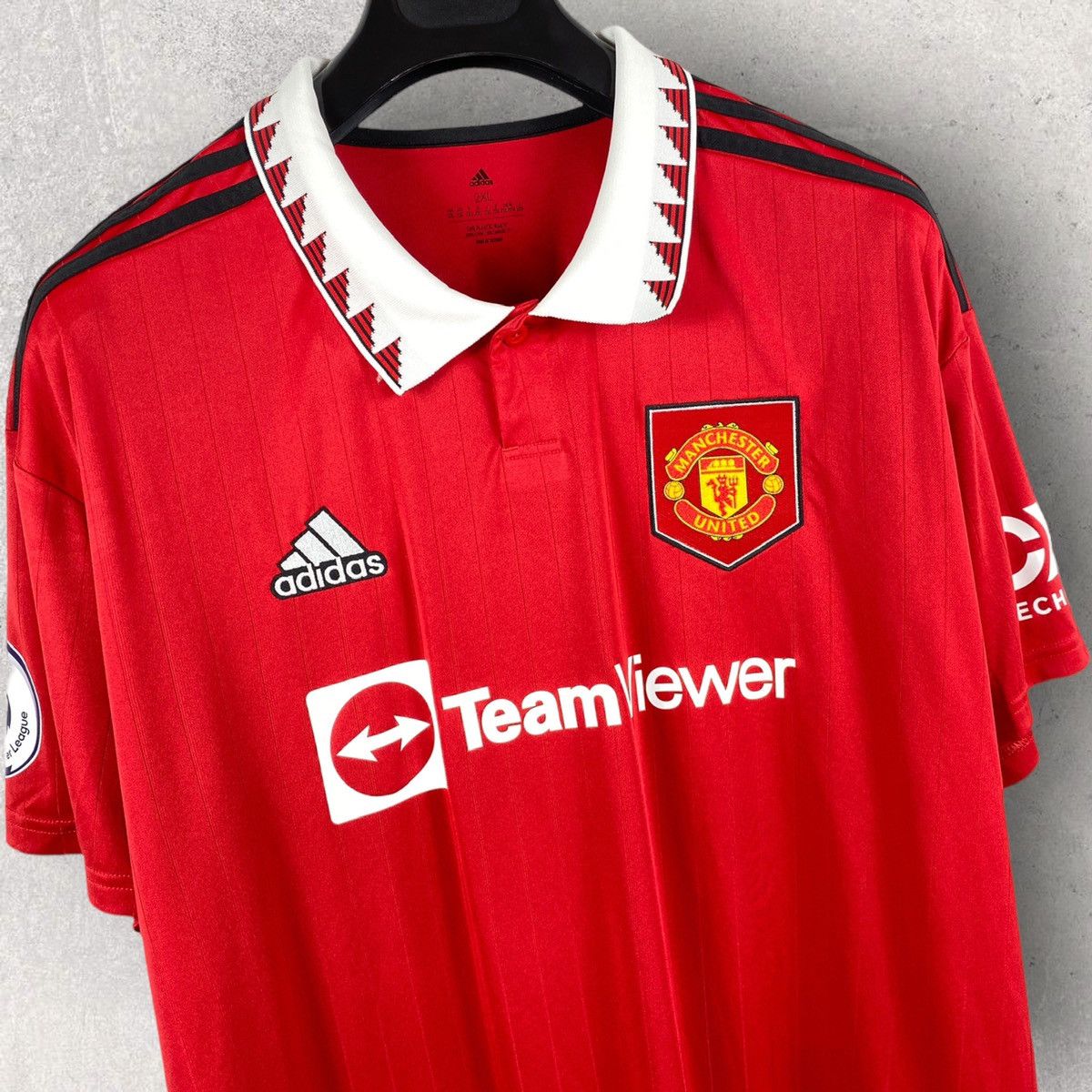 Adidas × Vintage 2022/23 ADIDAS MANCHESTER CITY ERIKSEN SOCCER JERSEY SHIRT Size US L / EU 52-54 / 3 - 3 Thumbnail