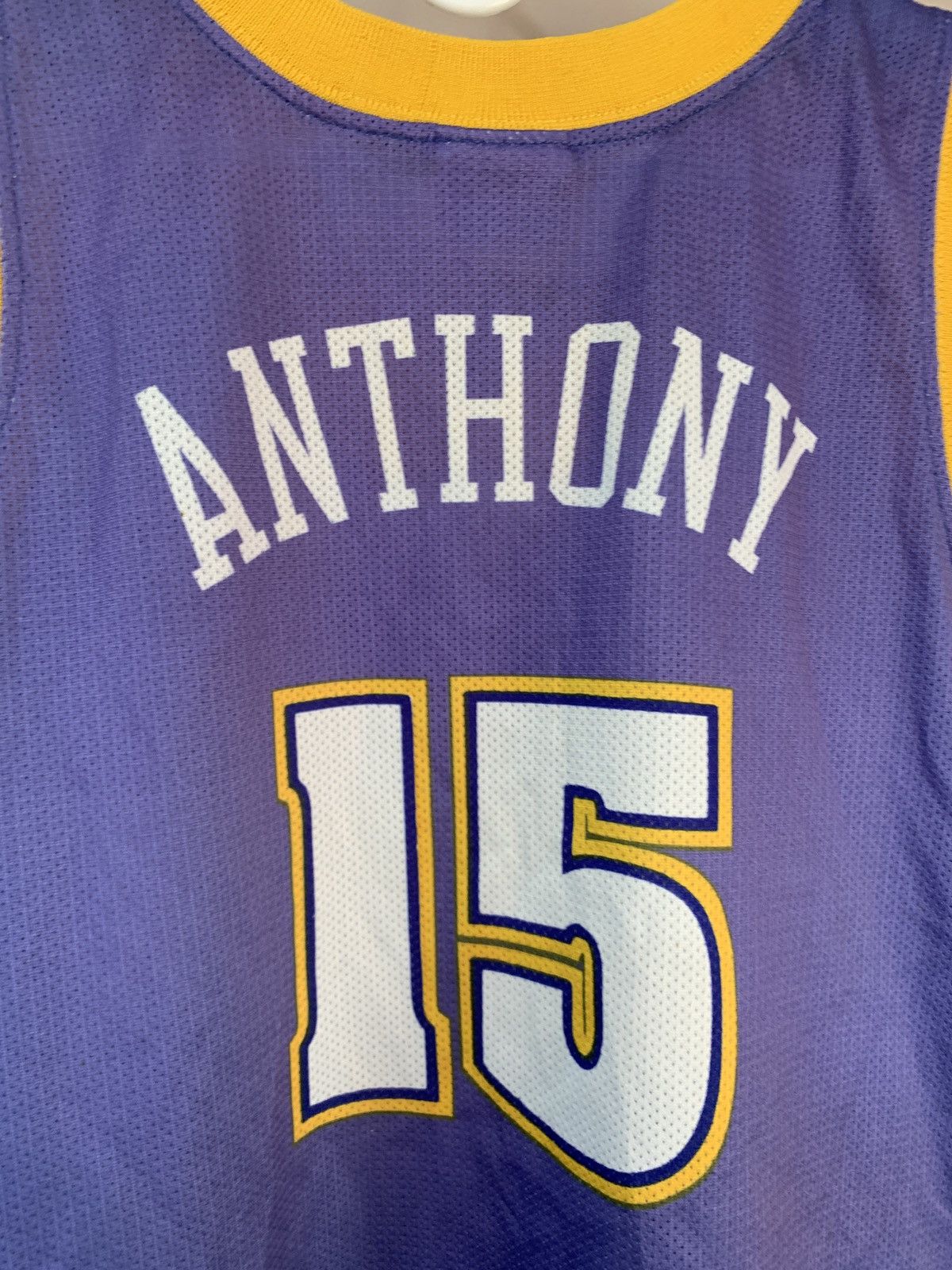 Champion × NBA × Vintage Denver Nuggets Basketball Jersey Vintage NBA ANTHONY #15 Size US S / EU 44-46 / 1 - 12 Thumbnail