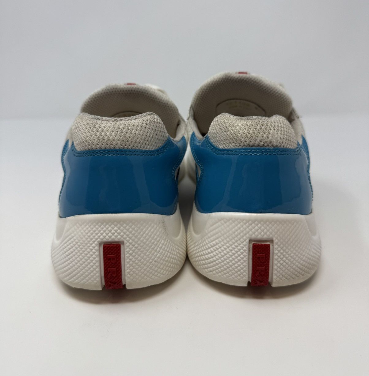 Prada Prada Americas Cup Sneaker Light Blue Size US 9 / EU 42 - 5 Thumbnail