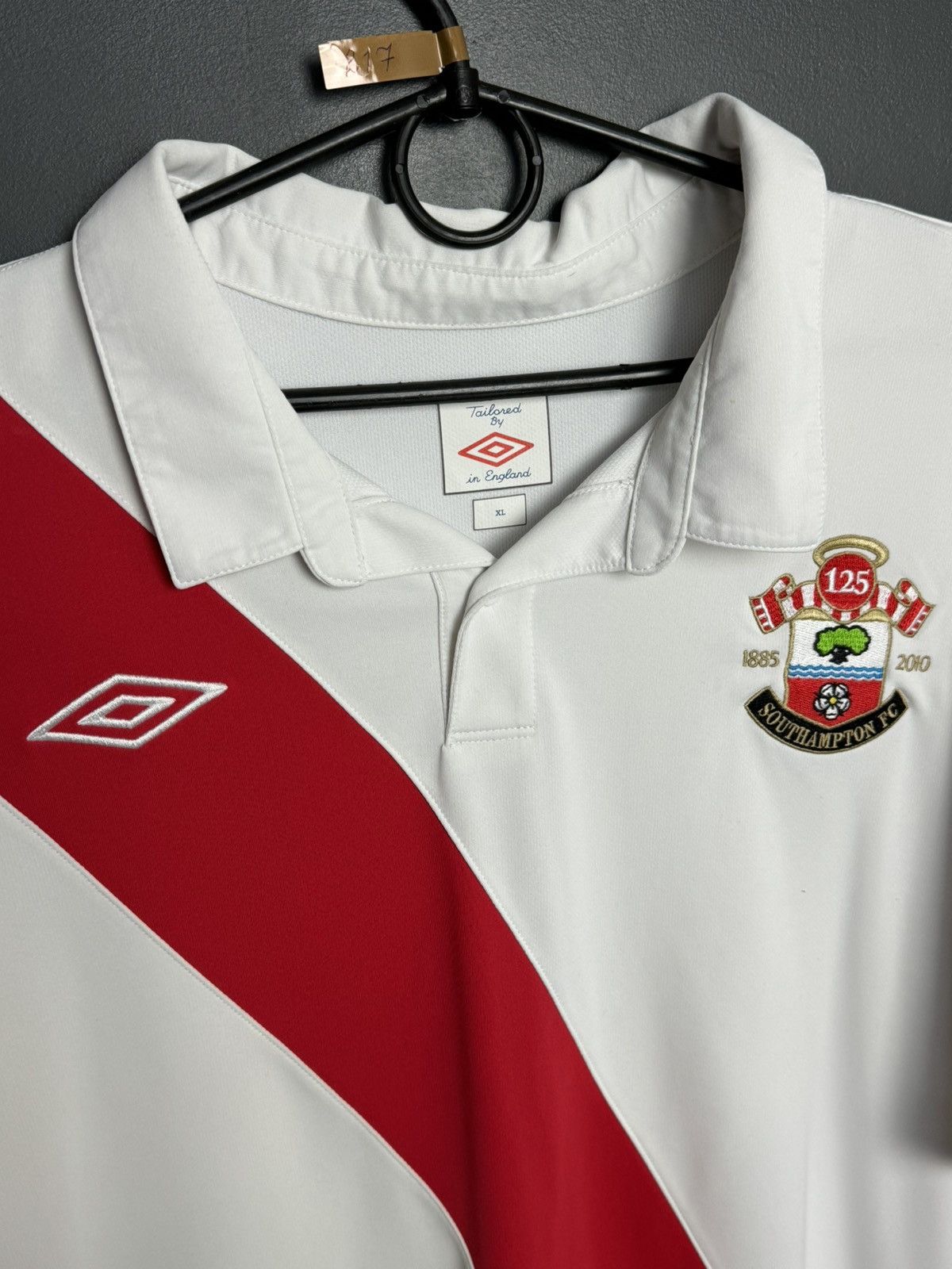 Umbro Southampton 10/11 Home Football Jersey Size US XL / EU 56 / 4 - 3 Thumbnail