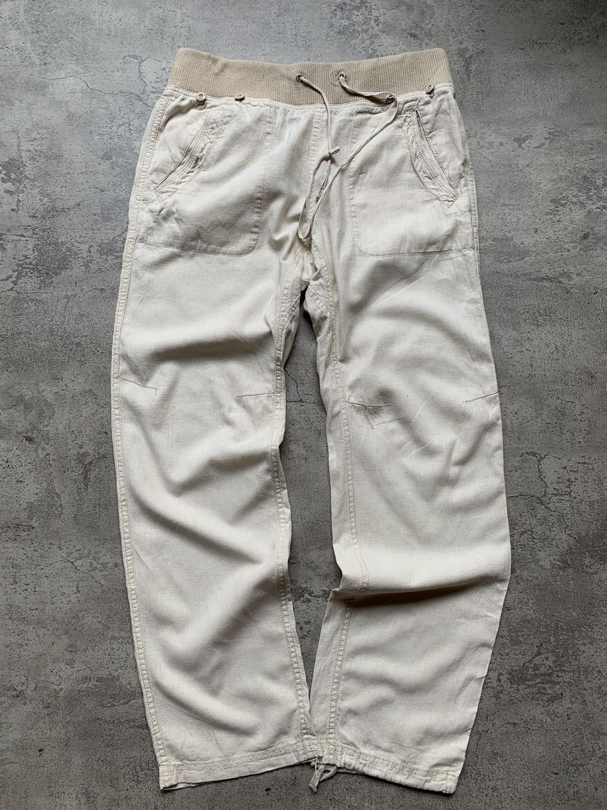 image of If Six Was Nine x Kmrii Goa Drawstring Pants in Olive, Men's (Size 30)