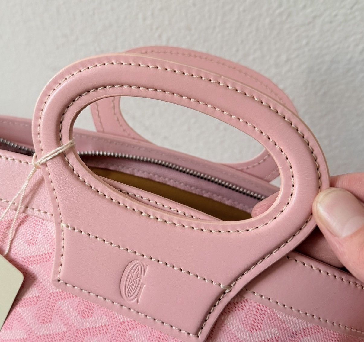 Goyard Goyard Pink Tote Bag Rare Beluga SakuraPearl 2008 Authentic Size ONE SIZE - 2 Thumbnail