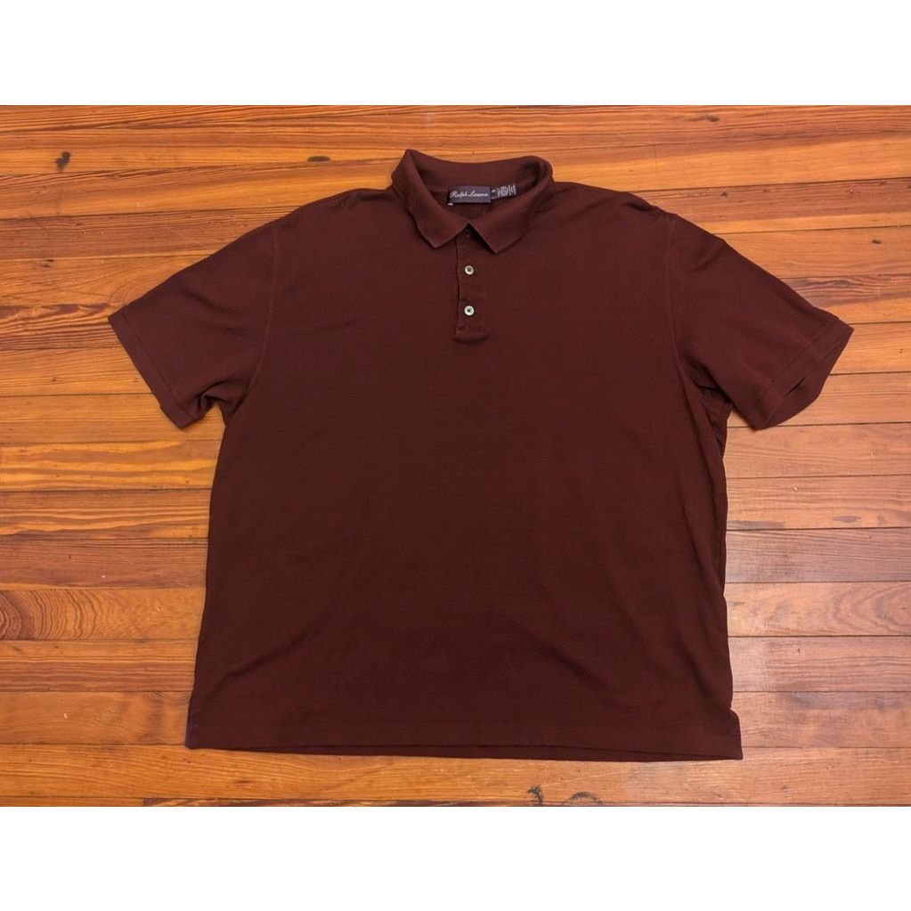 Ralph Lauren Purple Label Ralph Lauren Purple Label Maroon Womens 2XL Polo Size XXL / US 16-18 / IT 52-54 - 1 Thumbnail
