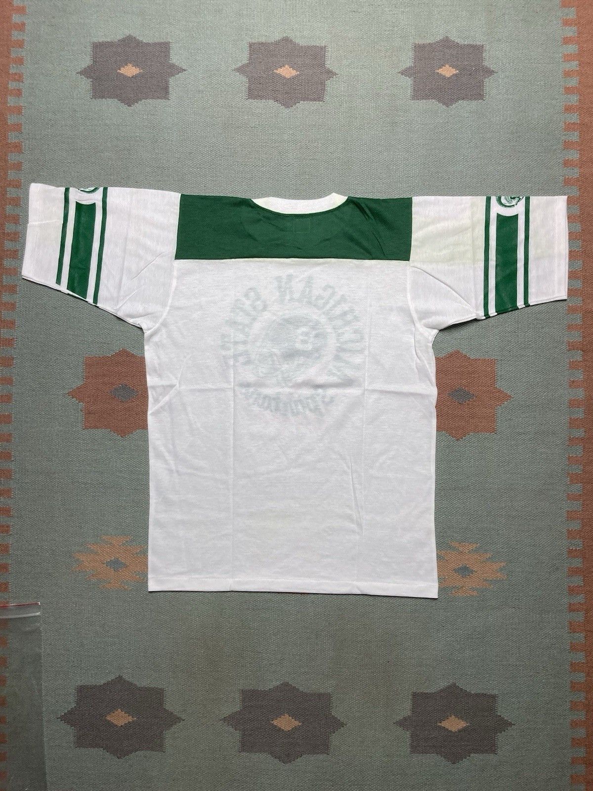 Vintage 70s graphic t shirt Michigan state university MSU football M Size US M / EU 48-50 / 2 - 8 Thumbnail
