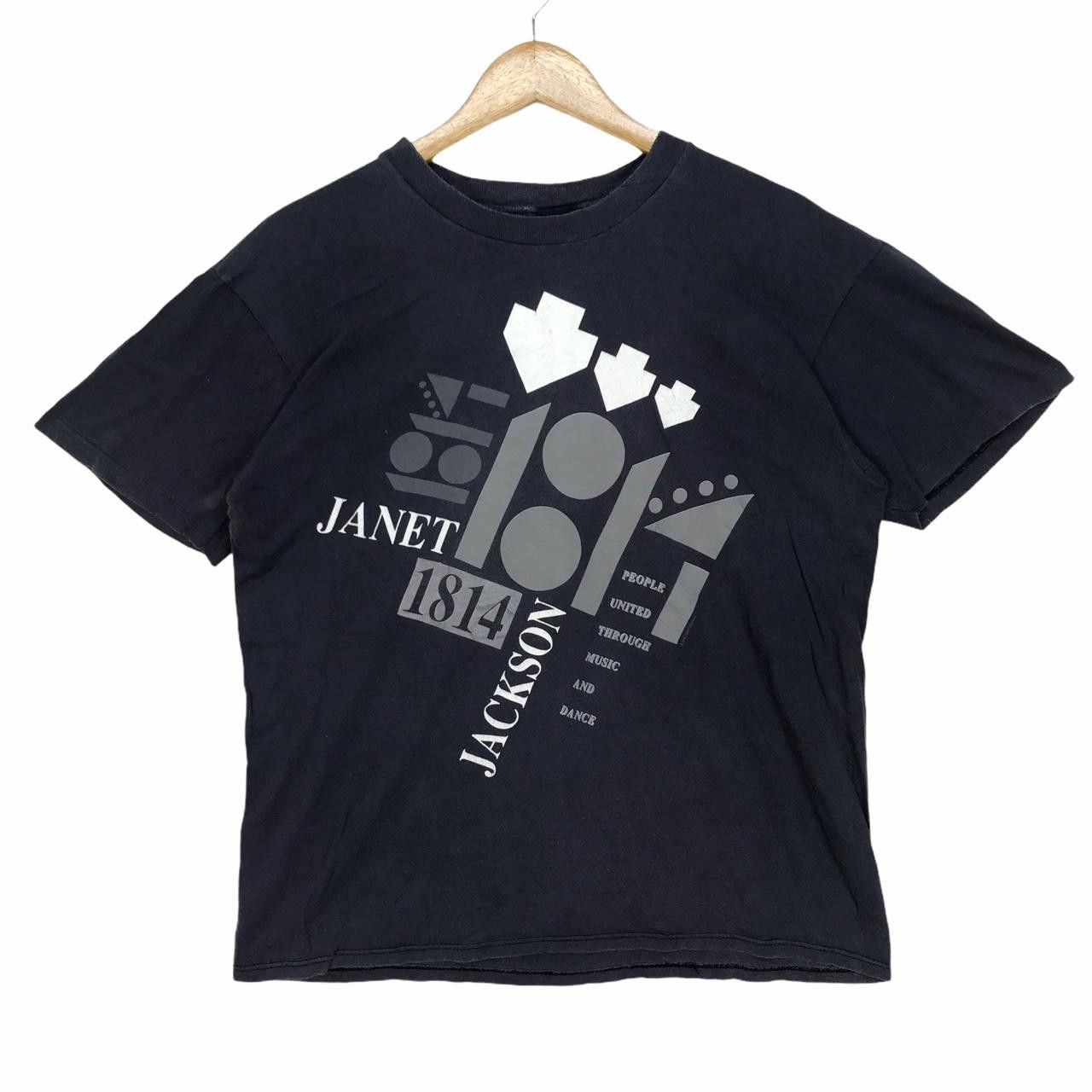 Vintage Vintage 1990 JANET JACKSON Rhythm Nation World Tour Concert Size US M / EU 48-50 / 2 - 1 Thumbnail