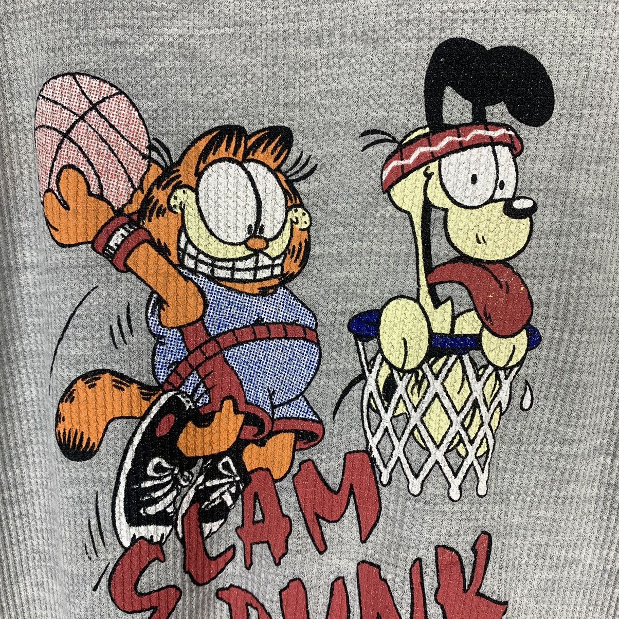 Cartoon Network Vintage Garfield Slam Dunk Tshirt Size US M / EU 48-50 / 2 - 3 Thumbnail