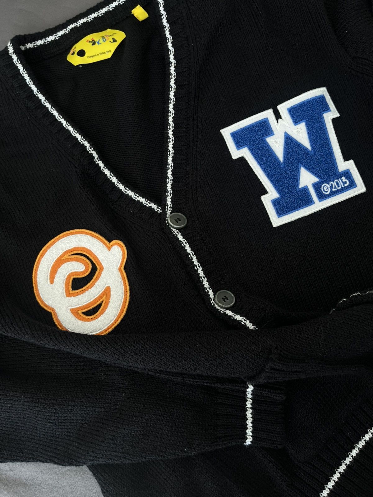 Off-White Off-white patch knit sweater Size US XXS / EU 40 - 1 Thumbnail