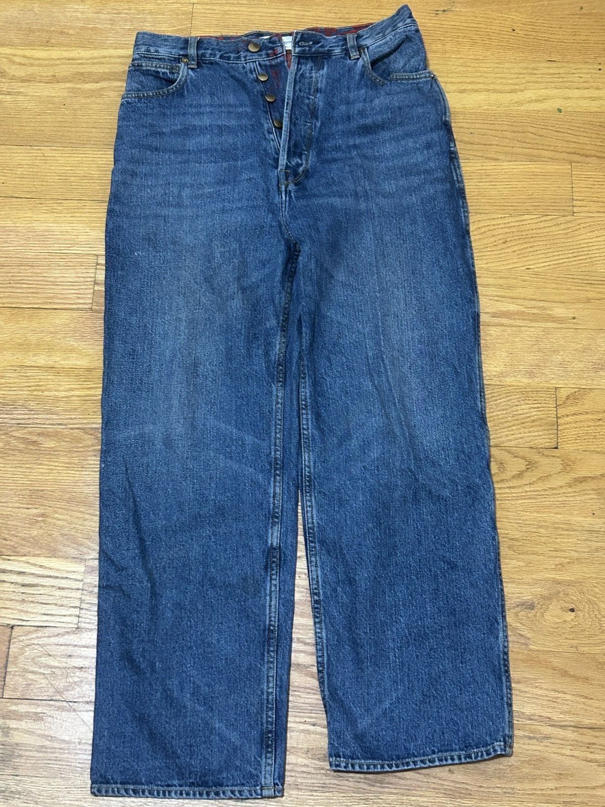 Golden Goose GGDB Painted Jeans Size 29" - 2 Thumbnail