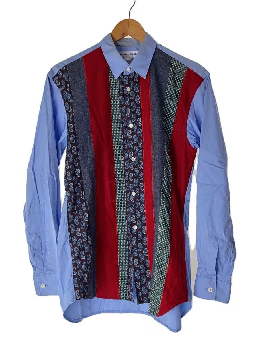 Comme des Garcons × Comme des Garcons SHIRT Reconstructed Striped Button Shirt Size US S / EU 44-46 / 1 - 1 Thumbnail