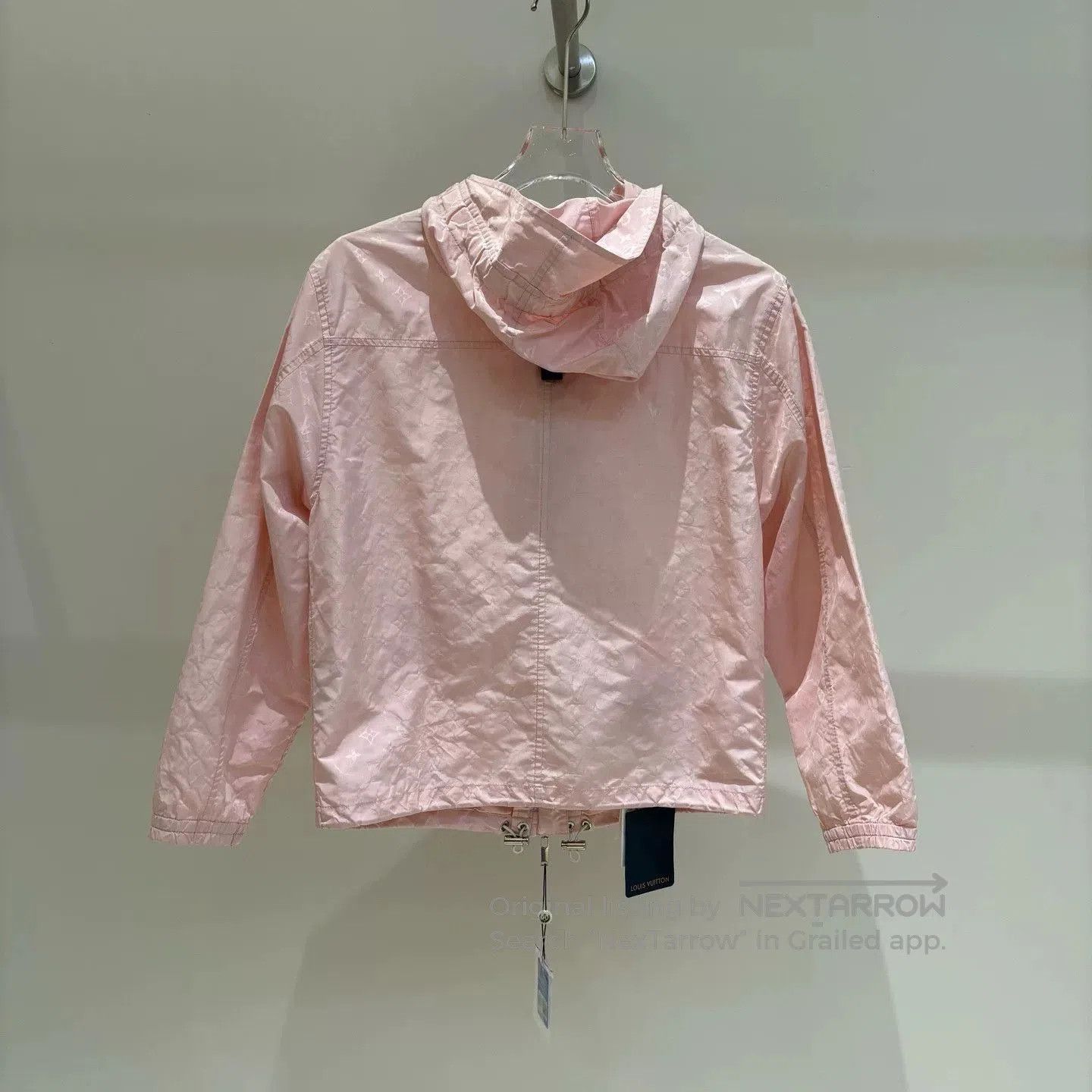 Louis Vuitton Louis Vuitton Pink Logo Hooded Jacket. Size US XS / EU 42 / 0 - 2 Thumbnail