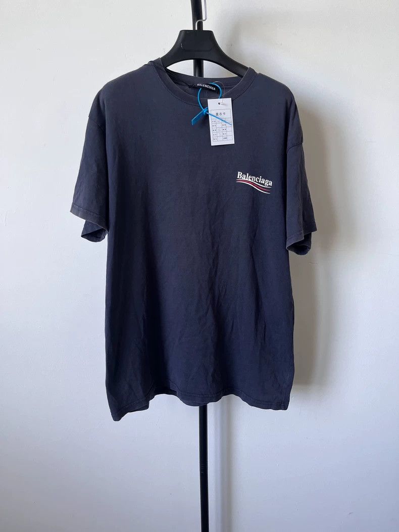 Balenciaga Balenciaga Logo Print Crew Neck T-Shirt- dmc Size US XS / EU 42 / 0 - 1 Thumbnail