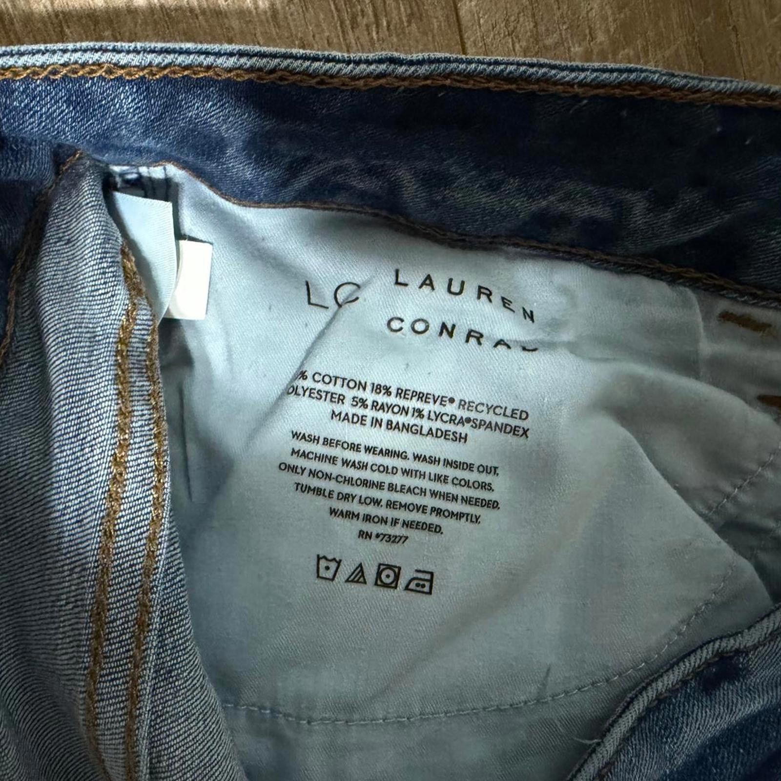 Other Lauren Conrad Skinny Ankle Jeans Size 32" / US 10 / IT 46 - 4 Thumbnail