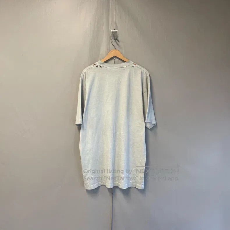 Balenciaga Balenciaga Rainbow letter distressed hole short-sleeved T- Size US S / EU 44-46 / 1 - 2 Thumbnail