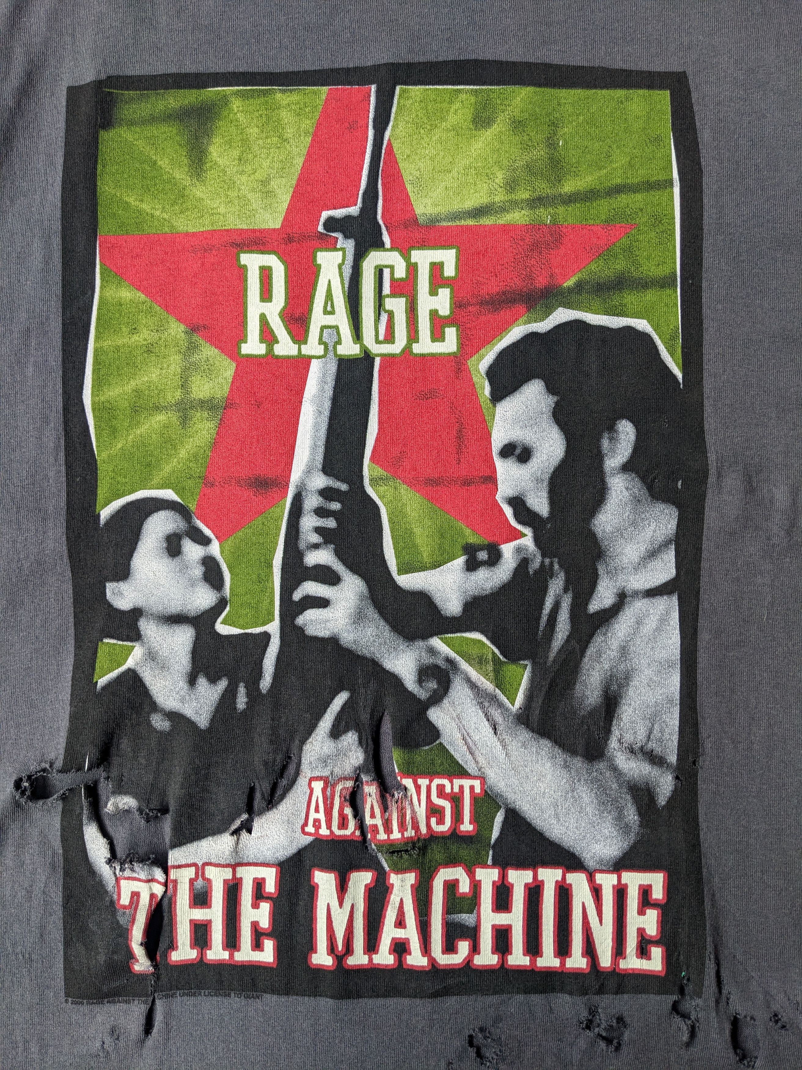Rage Against The Machine Vintage 2000 Rage Againt The Machine distressed shirt Size US M / EU 48-50 / 2 - 4 Thumbnail