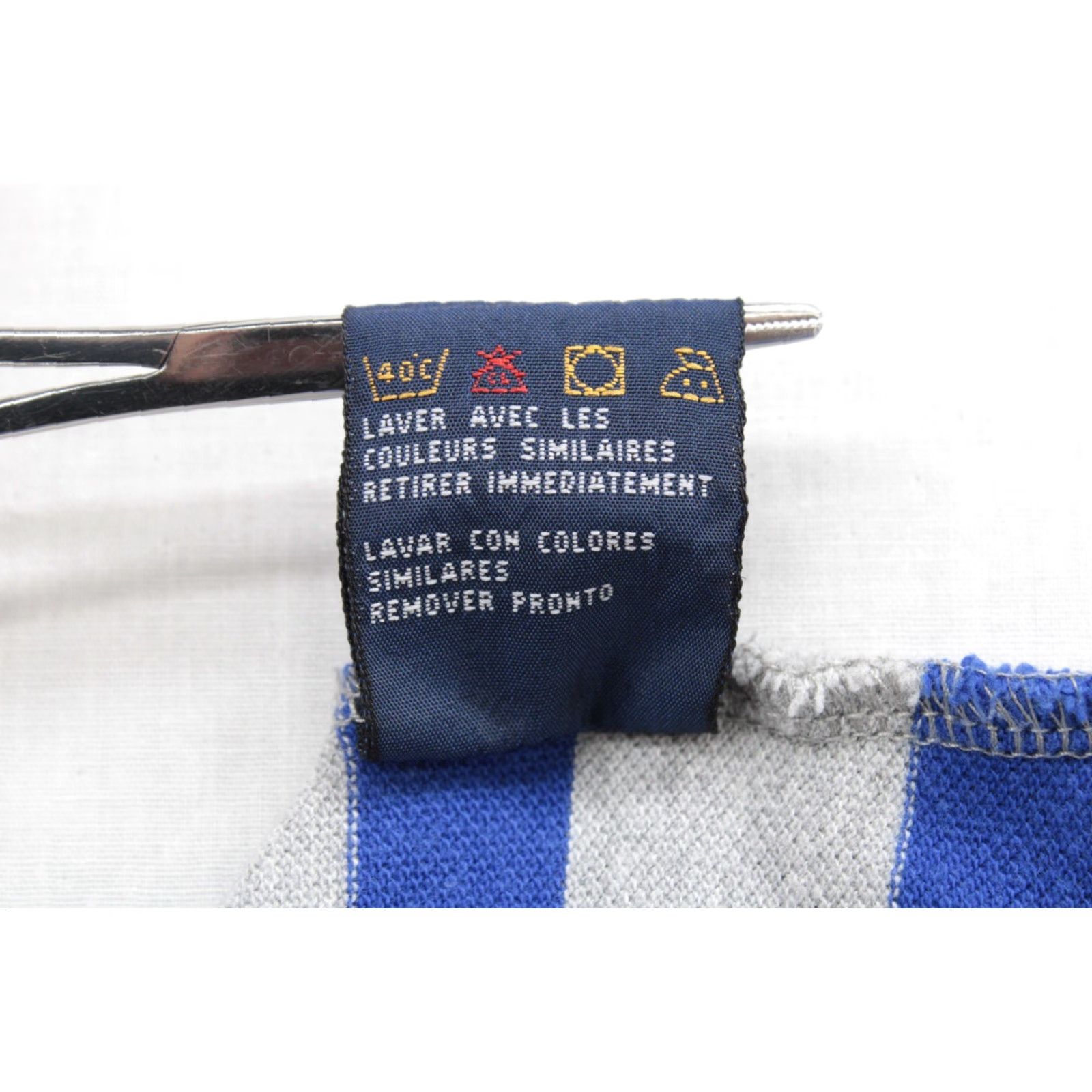 Tommy Hilfiger VINTAGE Tommy Hilfiger Polo Shirt Men's XL Blue Gray Striped Y2K Athletic Retro Size US XL / EU 56 / 4 - 7 Thumbnail