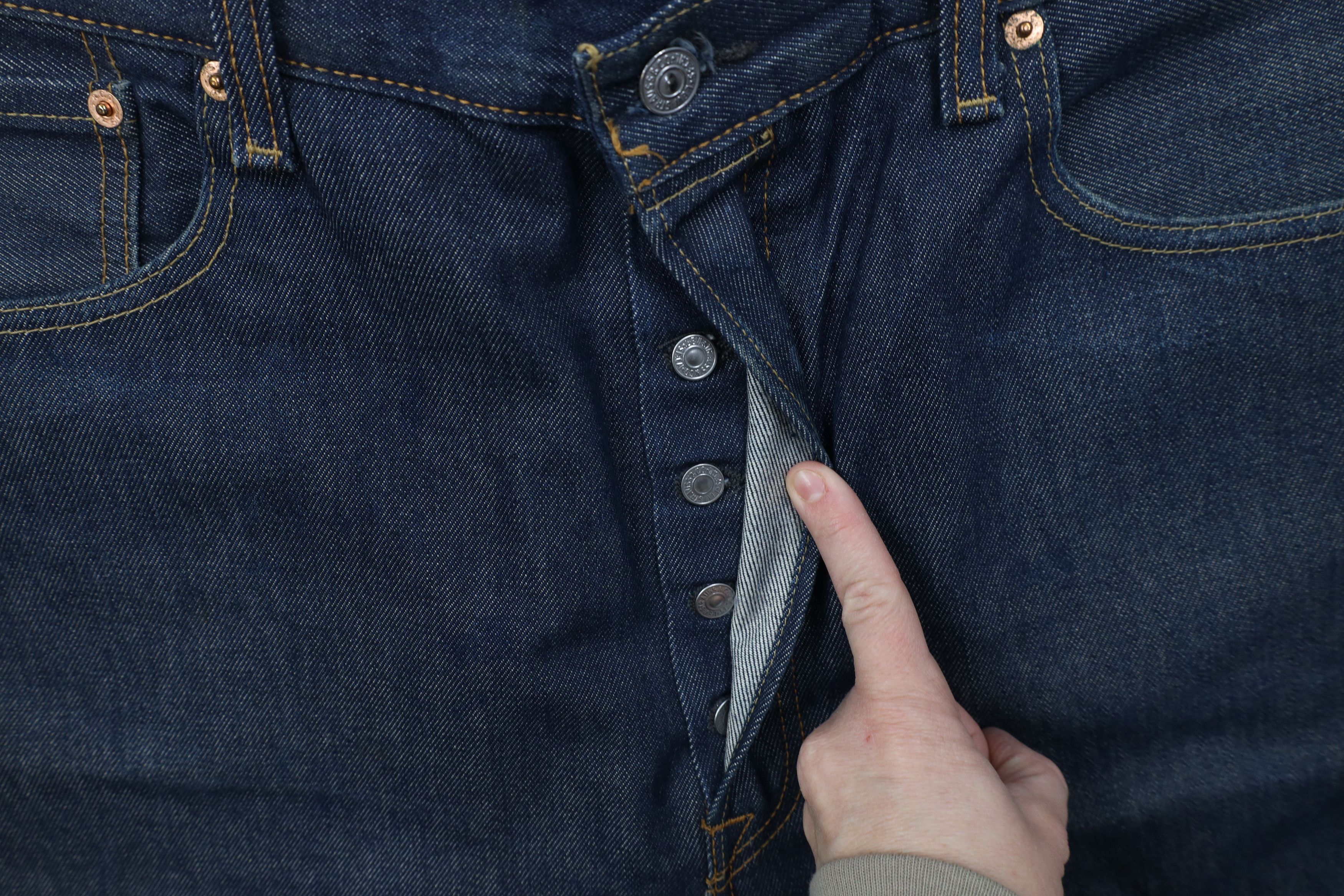 Levi's Vintage Y2K Levis 501xx Original Fit Button Fly Jeans Indigo Size US 40 / EU 56 - 7 Thumbnail