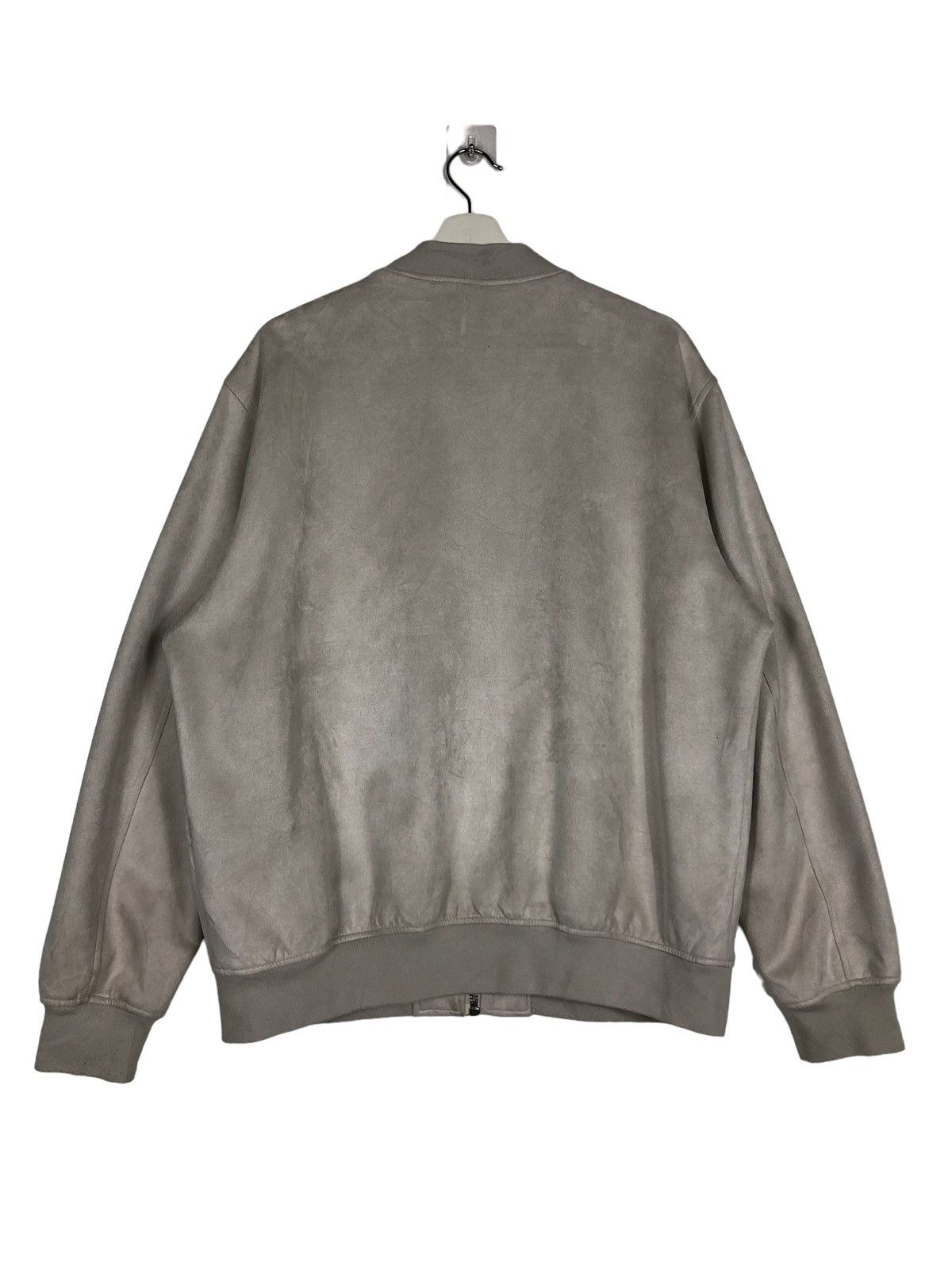 Zara 🔥 ZARA MOLESKIN BLOUSON BOMBER JACKET Size US XL / EU 56 / 4 - 8 Thumbnail