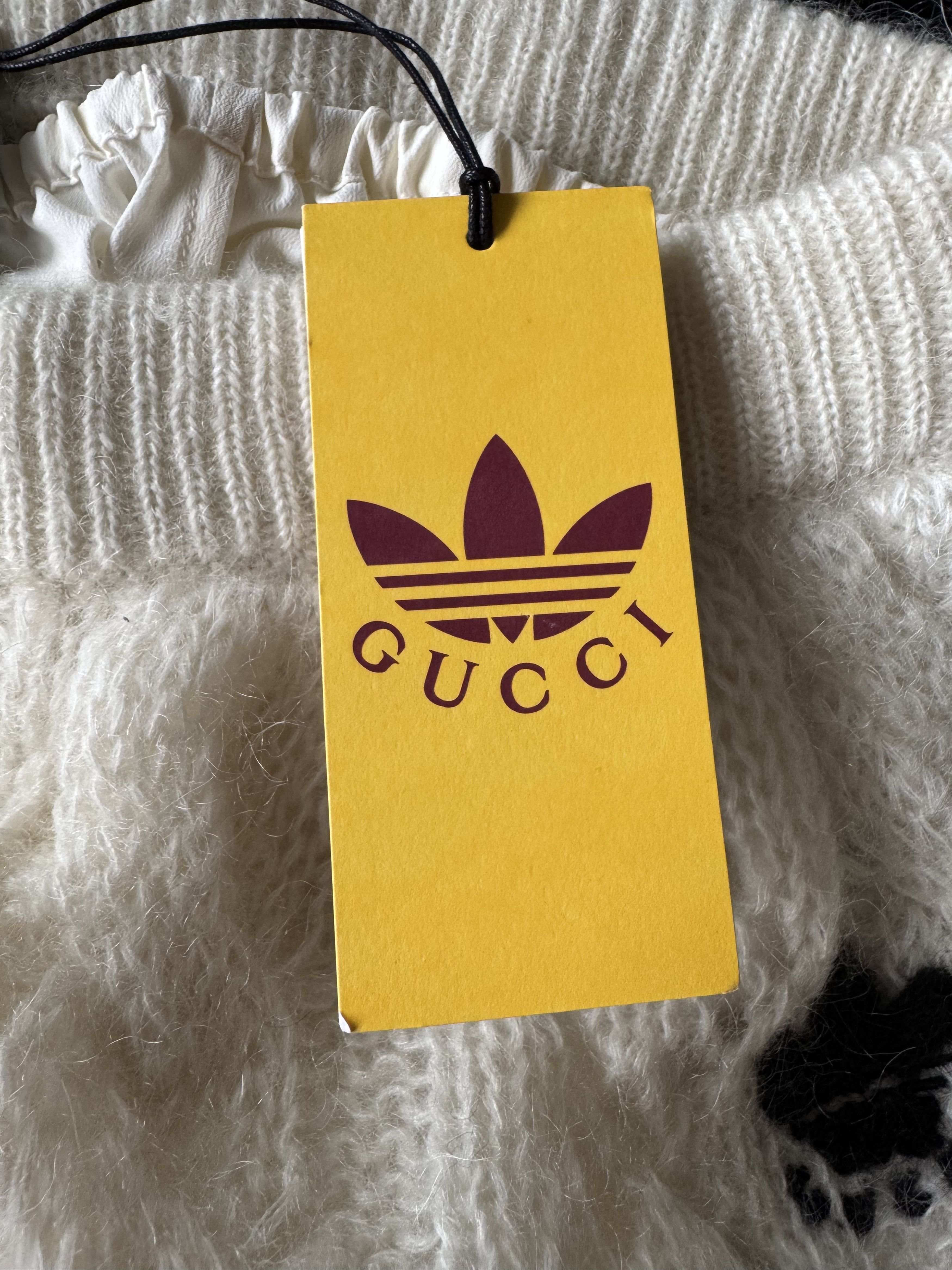 Adidas × Gucci Mohair Knit Pants Size 30" / US 8 / IT 44 - 15 Thumbnail