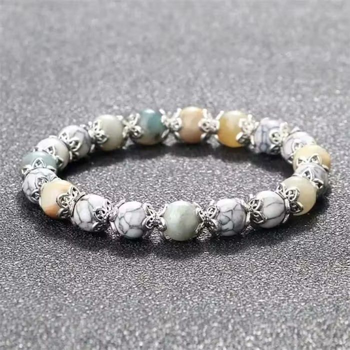 Vintage 8mm Elegant Beads Bracelets Size ONE SIZE - 1 Thumbnail