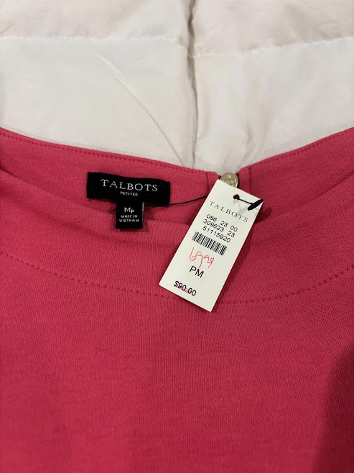 Other 32. Talbots Pink Knee-Length Casual Dress Size Medium Petite Size M / US 6-8 / IT 42-44 - 8 Thumbnail