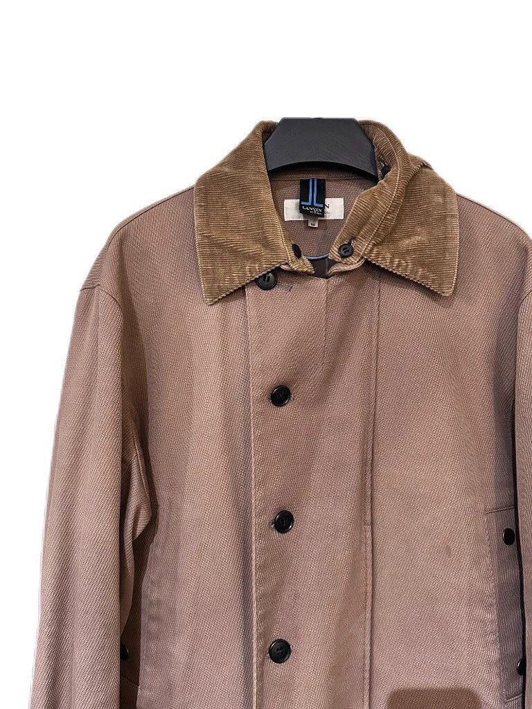 Lanvin LANVIN en Bleu Japan Detachable Collar Zip Jacket 50 Size US M / EU 48-50 / 2 - 5 Thumbnail