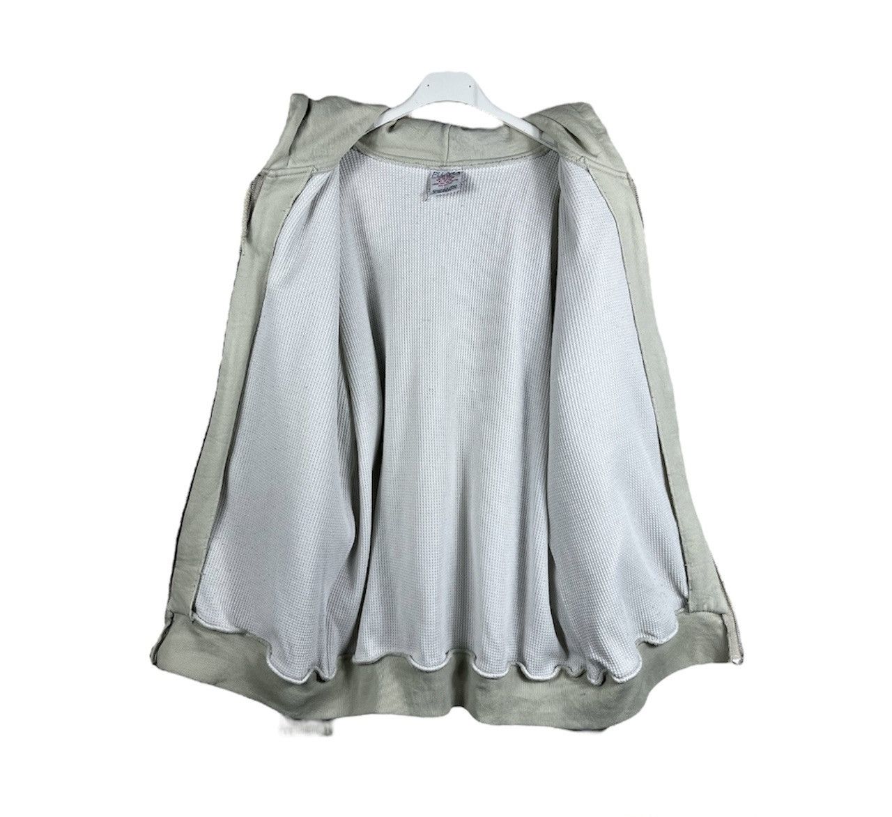 Vintage Vintage Pluma thermal waffle y2k zip hoodie basic sweatshirt Size US L / EU 52-54 / 3 - 2 Thumbnail