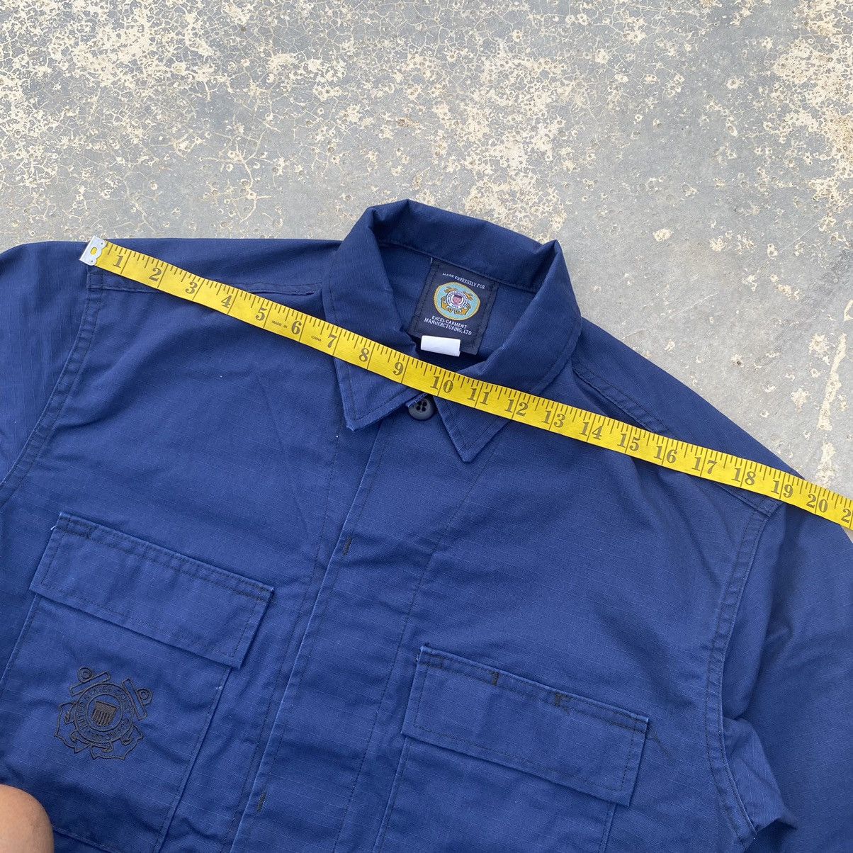If Six Was Nine × Japanese Brand × Vintage vintage united state guard ripstop jacket Size US M / EU 48-50 / 2 - 18 Thumbnail