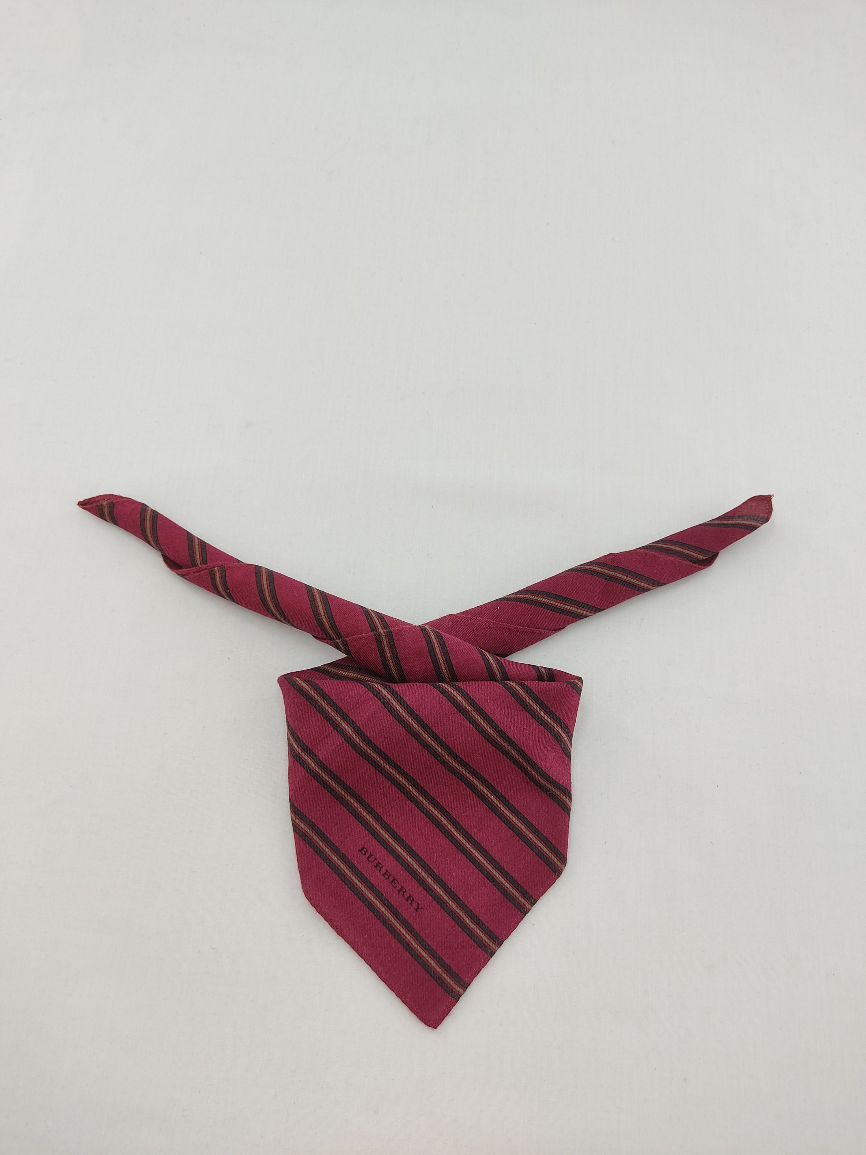 Burberry Vintage Burberry Handkerchief / Neckwear / Bandana Size ONE SIZE - 2 Thumbnail