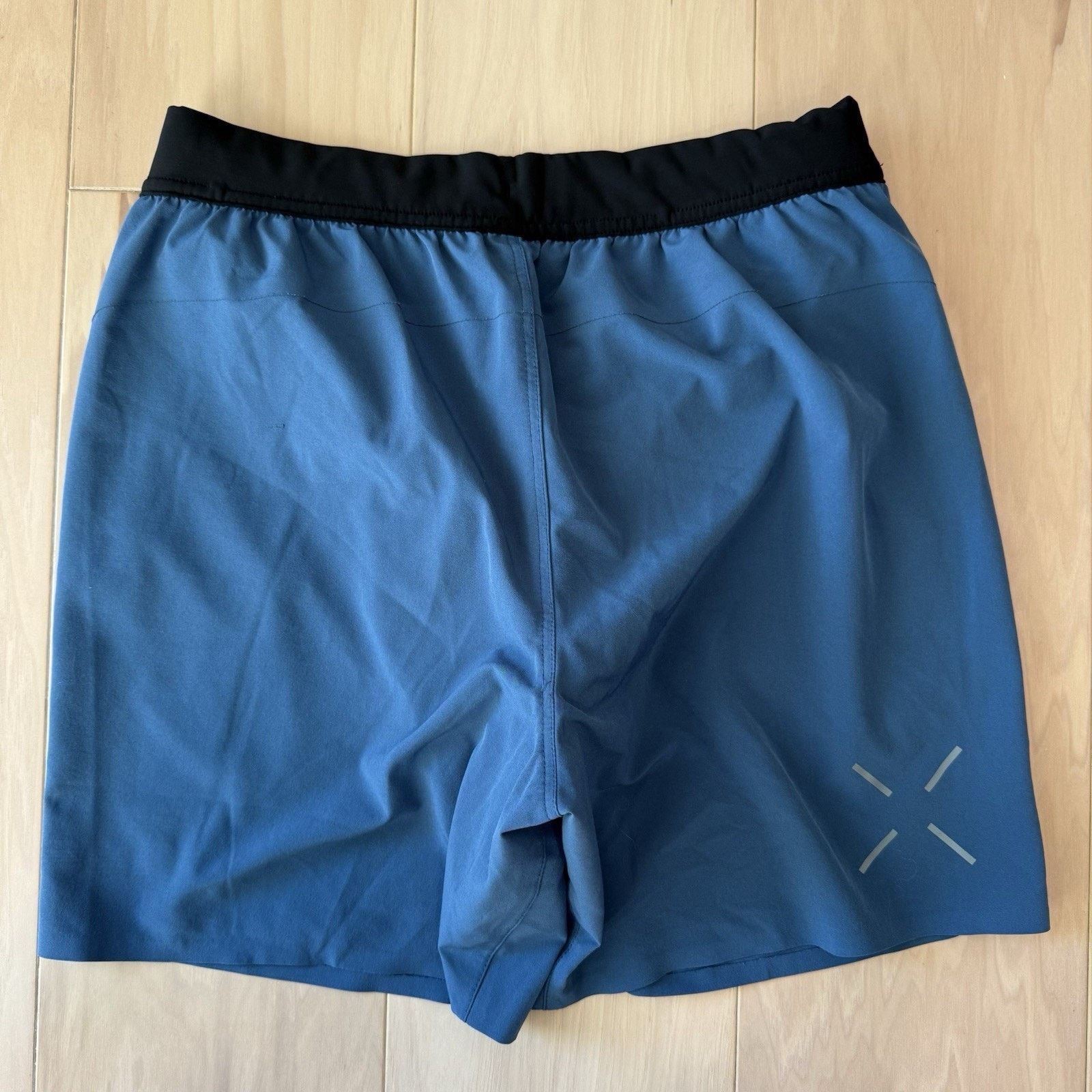 Ten Thousand Ten Thousand Interval Shorts Blue Workout Comfy Athleisure Size US 28 / EU 44 - 6 Thumbnail