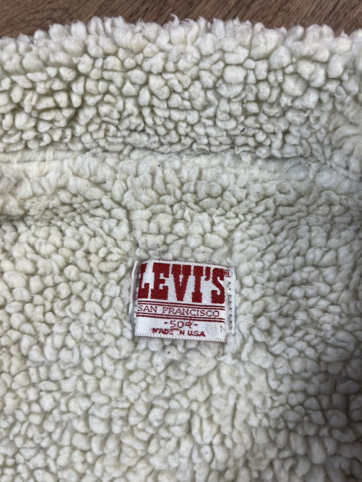 Levi's Vintage 70-80s Levi’s Sherpa Jacket – Made in USA Size US L / EU 52-54 / 3 - 10 Thumbnail