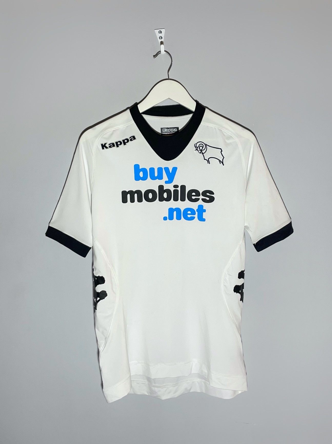 Kappa × Vintage Derby County Kappa 2012/13 Home Y2k Football Shirt Size US L / EU 52-54 / 3 - 1 Thumbnail