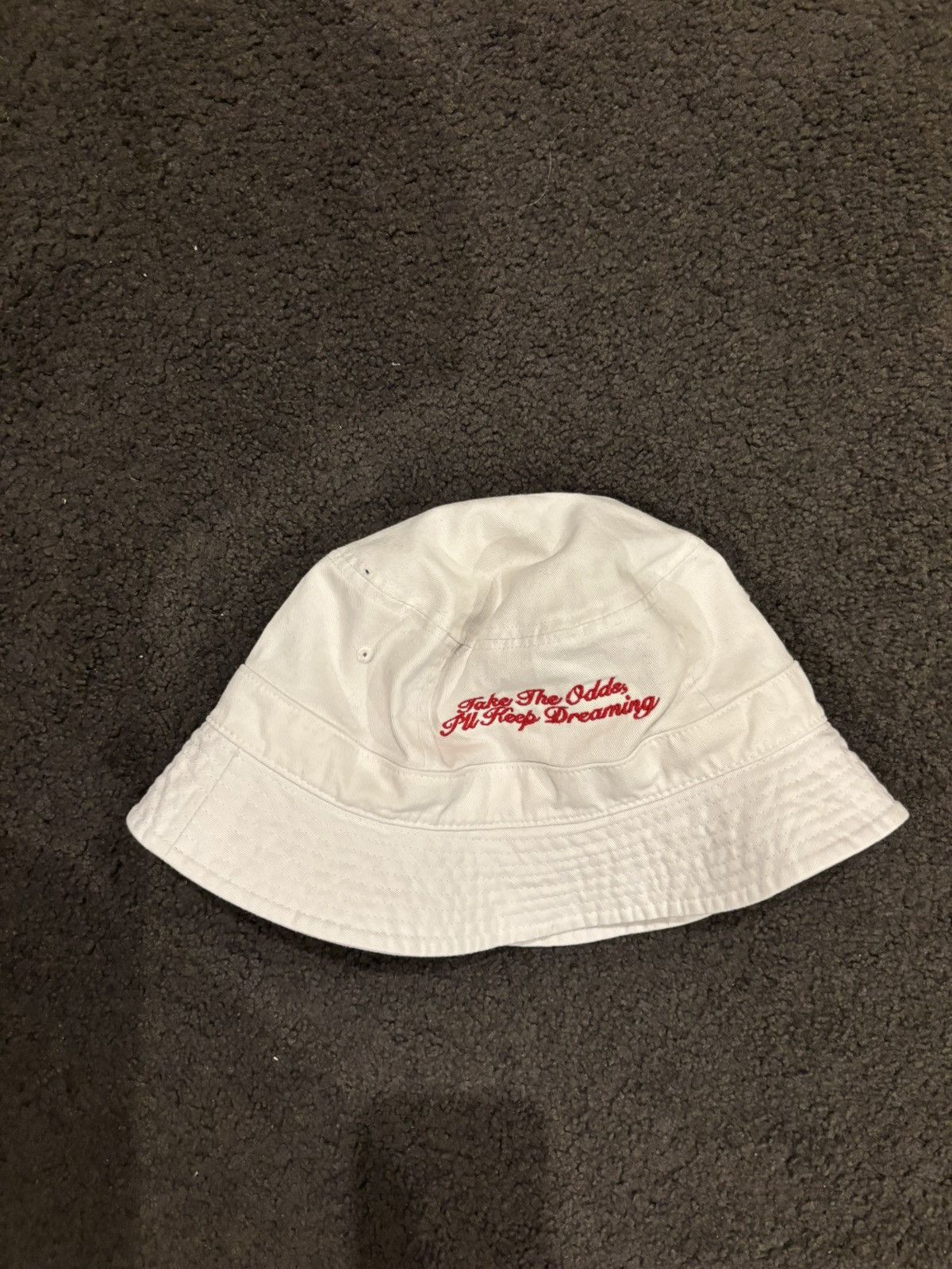Brockhampton Brockhampton ginger white bucket hat Size ONE SIZE - 2 Thumbnail