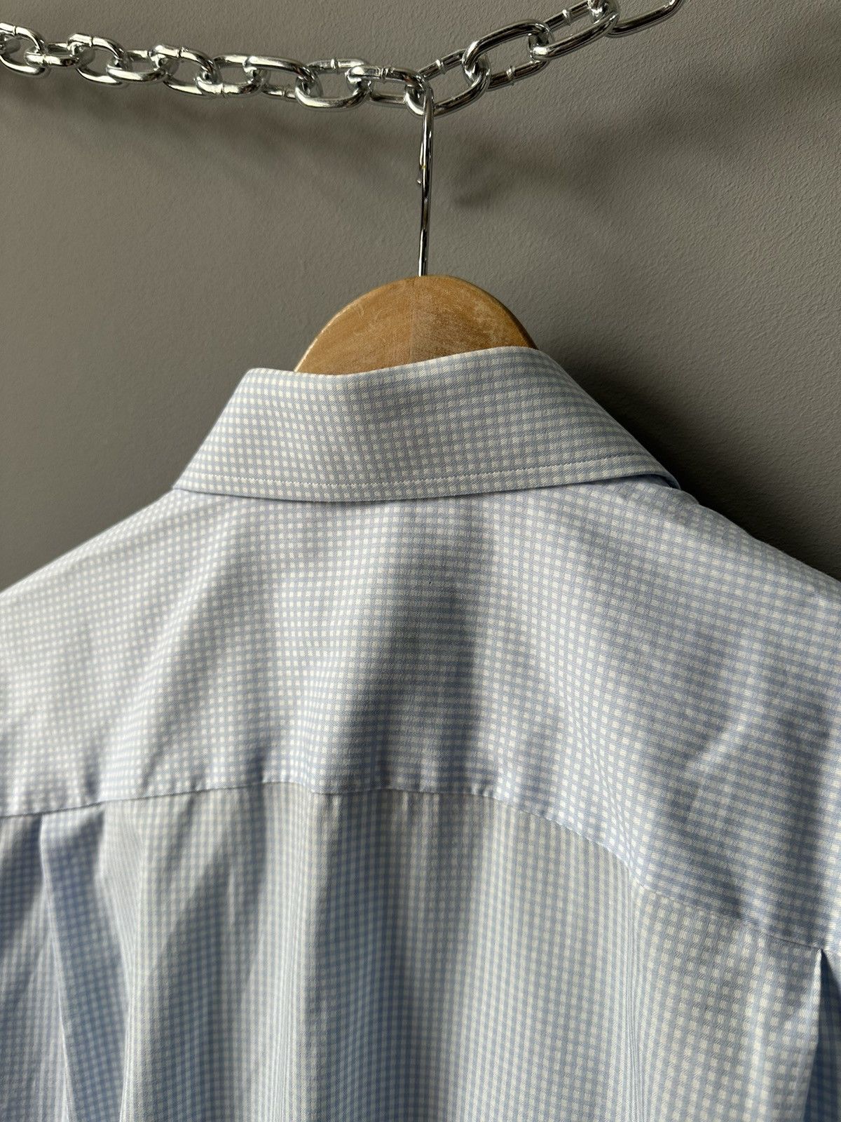 Eton Vintage Casual Shirt Eton Blue Luxury Size US M / EU 48-50 / 2 - 11 Thumbnail