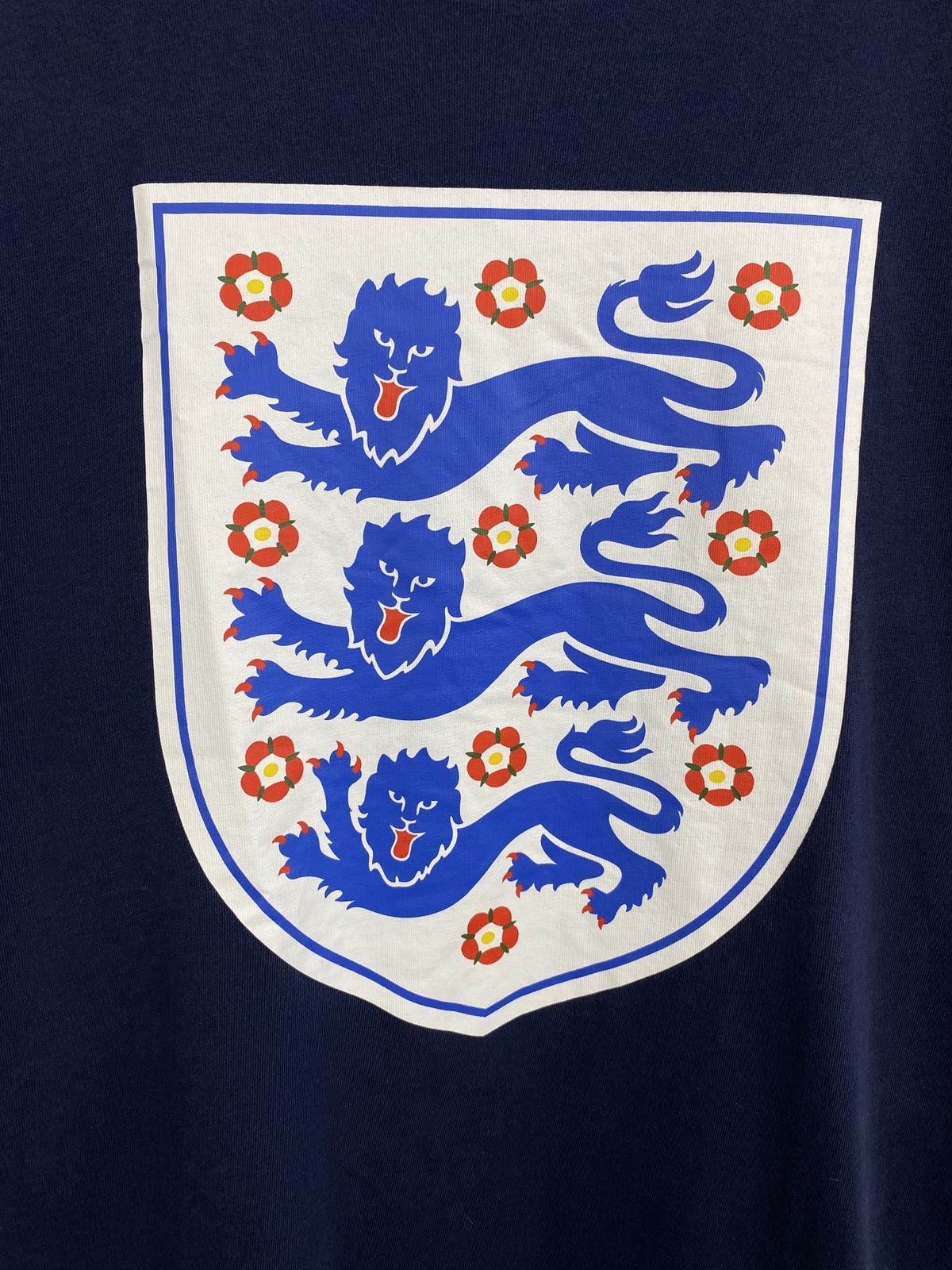 Nike 🏴󠁧󠁢󠁥󠁮󠁧󠁿 Nike England Soccer T-Shirt Rare Retro Hype Y2K Size US M / EU 48-50 / 2 - 4 Thumbnail