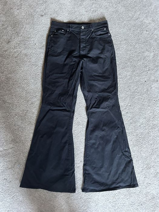 Rick Owens Rick Owens Bolan Bootcut Strobe Pants F/W 22 in Black