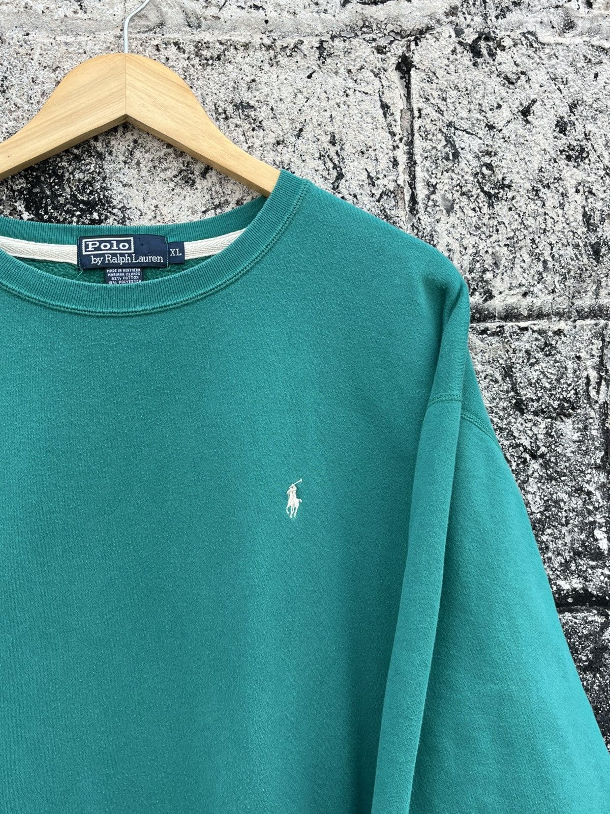 Other Polo Ralph Lauren vintage teal essential crewn preppy rare Size US XL / EU 56 / 4 - 5 Thumbnail