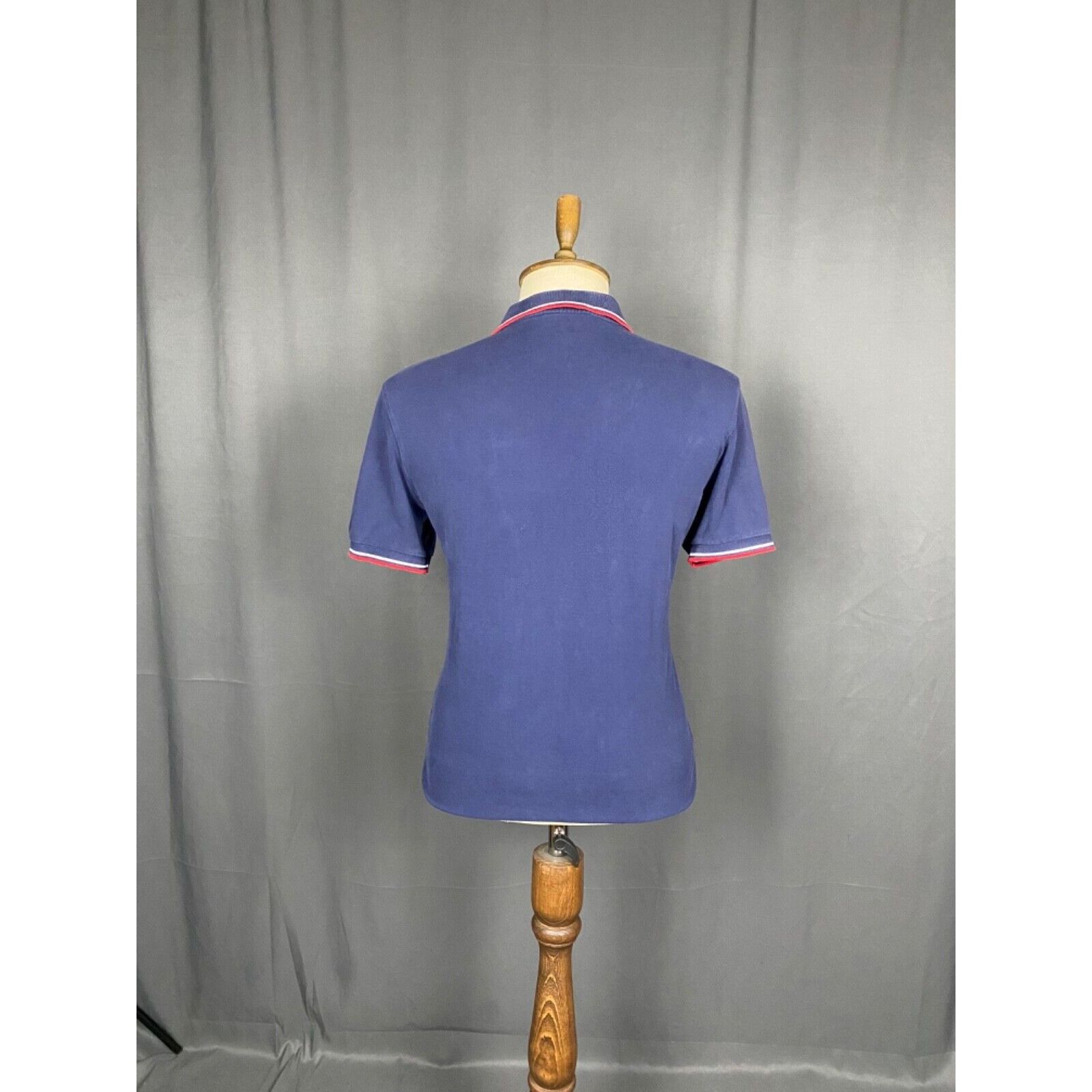 Prada Prada Small Logo Men's Blue Polo T-Shirt Size XL Size US XL / EU 56 / 4 - 7 Thumbnail