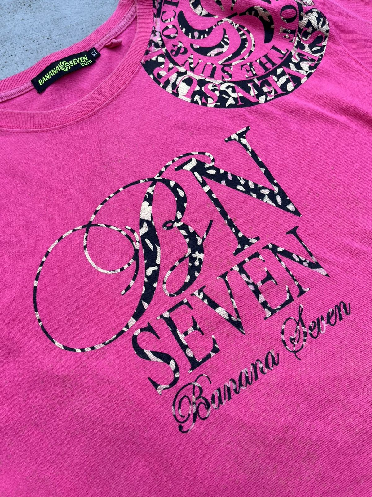 Beauty Beast × Hysteric Glamour × Japanese Brand BANANA SEVEN POEM GOTHIC TEE PUNK Y2K Size US M / EU 48-50 / 2 - 9 Thumbnail