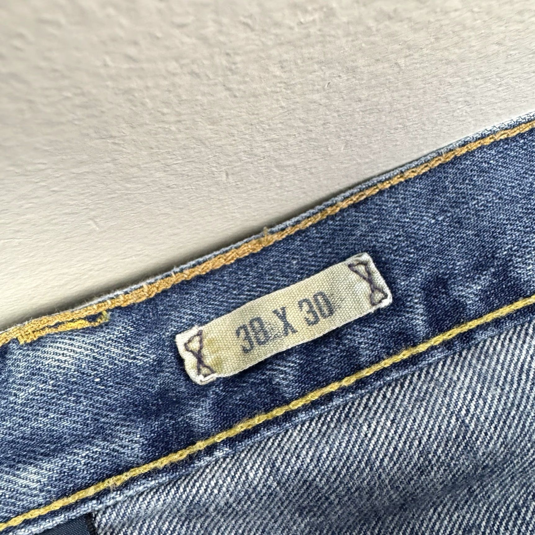 Polo Ralph Lauren VINTAGE Polo Ralph Lauren Jeans Button Fly Adult 38x30 Relaxed Hipster 90s Y2K Blue Mens Jeans Size US M / EU 48-50 / 2 - 6 Thumbnail