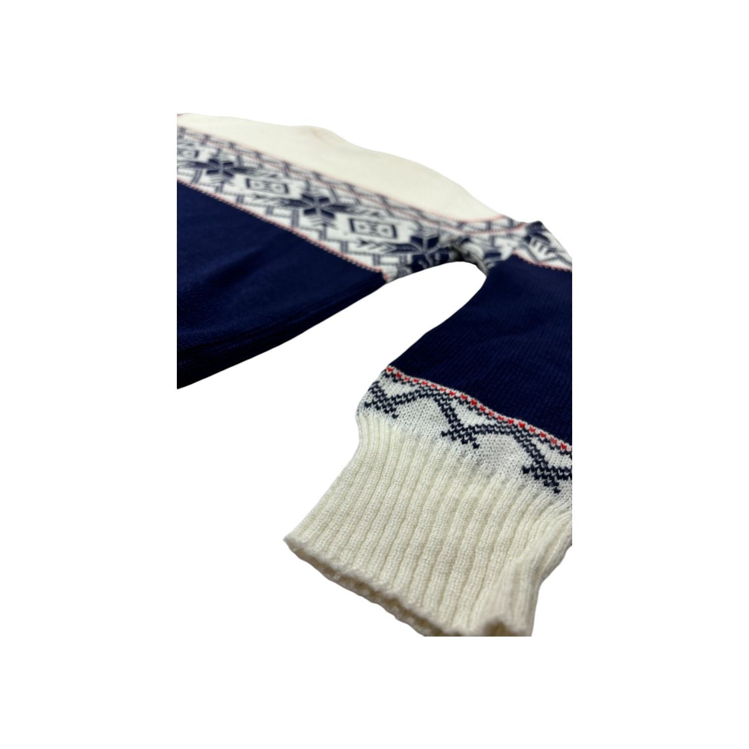 Other Vintage Sweater White Blue Snowflake Pattern Blizzards Bay Size US M / EU 48-50 / 2 - 5 Thumbnail