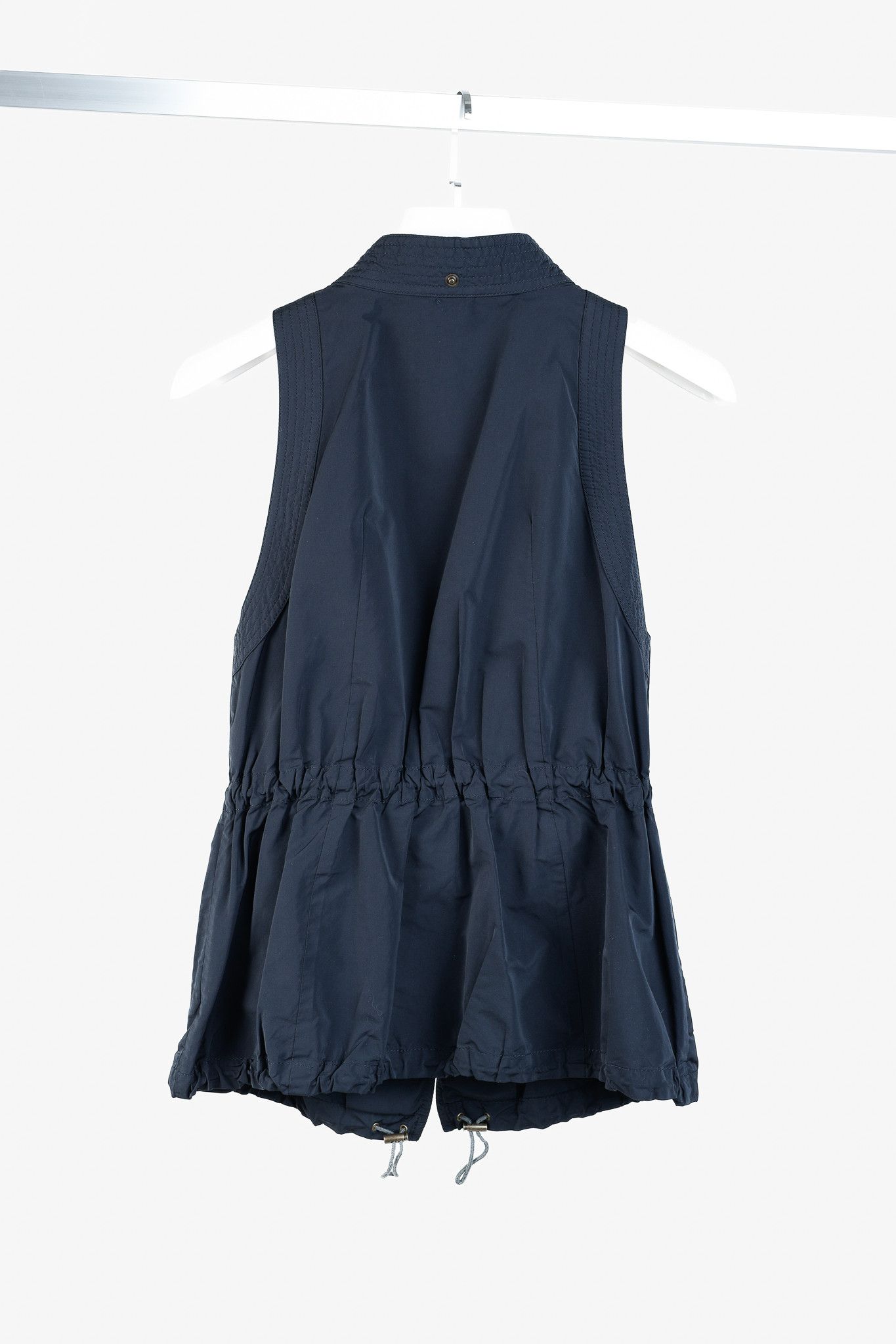 Brunello Cucinelli Brunello Cucinelli Navy Blue Active Vest Size S / US 4 / IT 40 - 2 Thumbnail