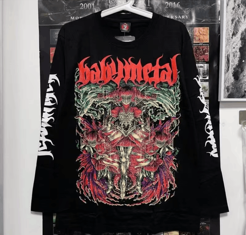 Japanese Brand 4 Y2k Goth Vintage Oversized T Shirt Size US L / EU 52-54 / 3 - 9 Thumbnail