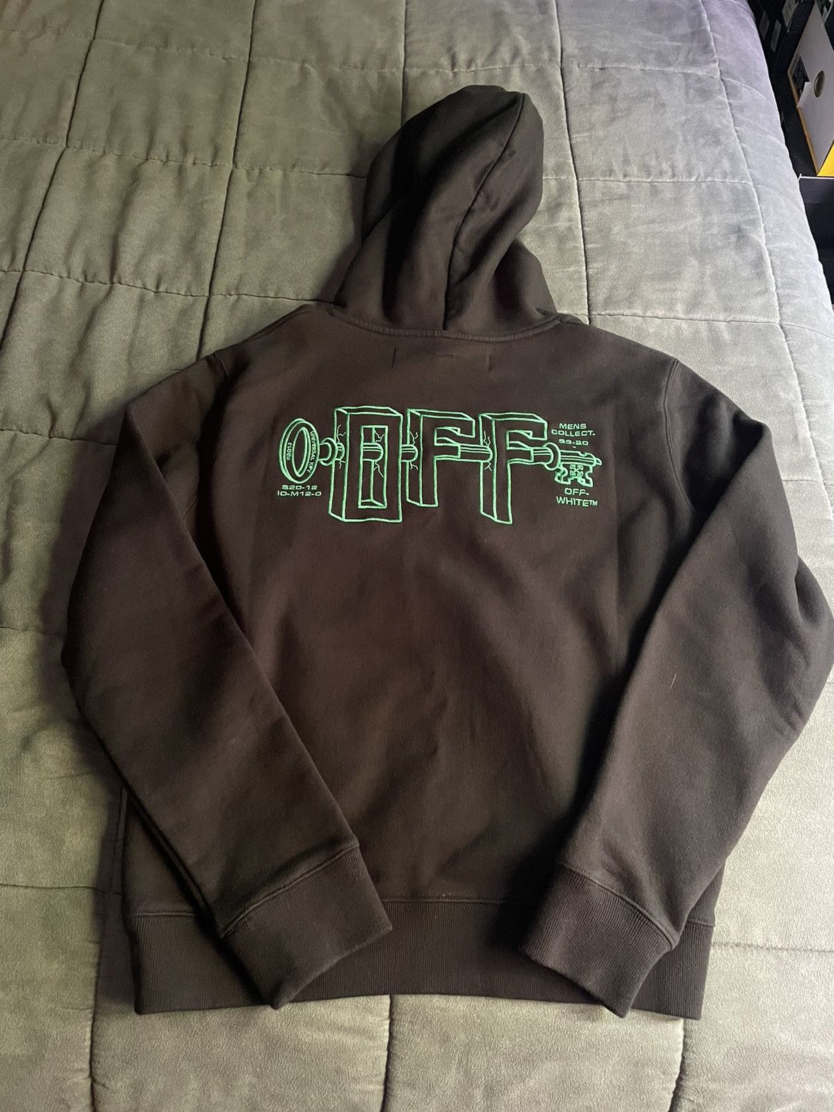 Off-White Off-White Key Logo Hoodie Size US S / EU 44-46 / 1 - 2 Thumbnail